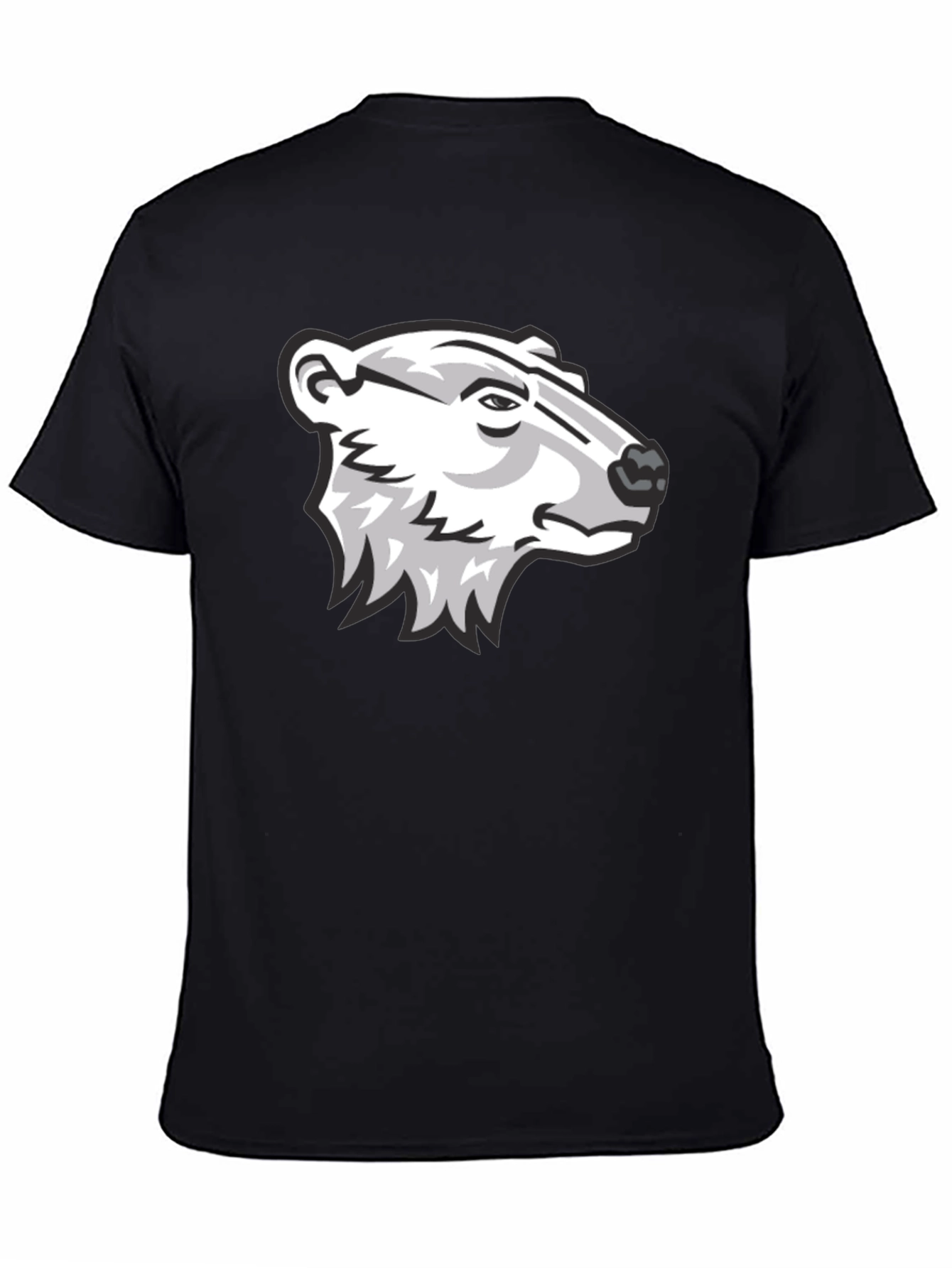 Bear Graphic Black T-Shirt