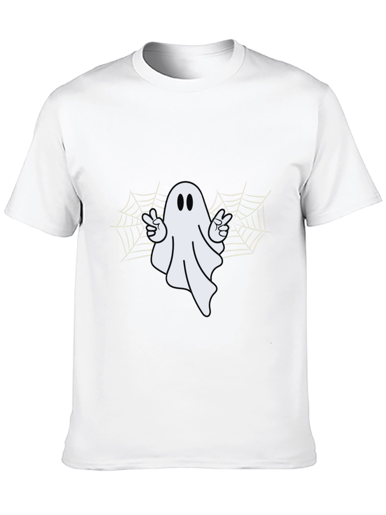 Ghost Peace Sign T-Shirt - Halloween Tee