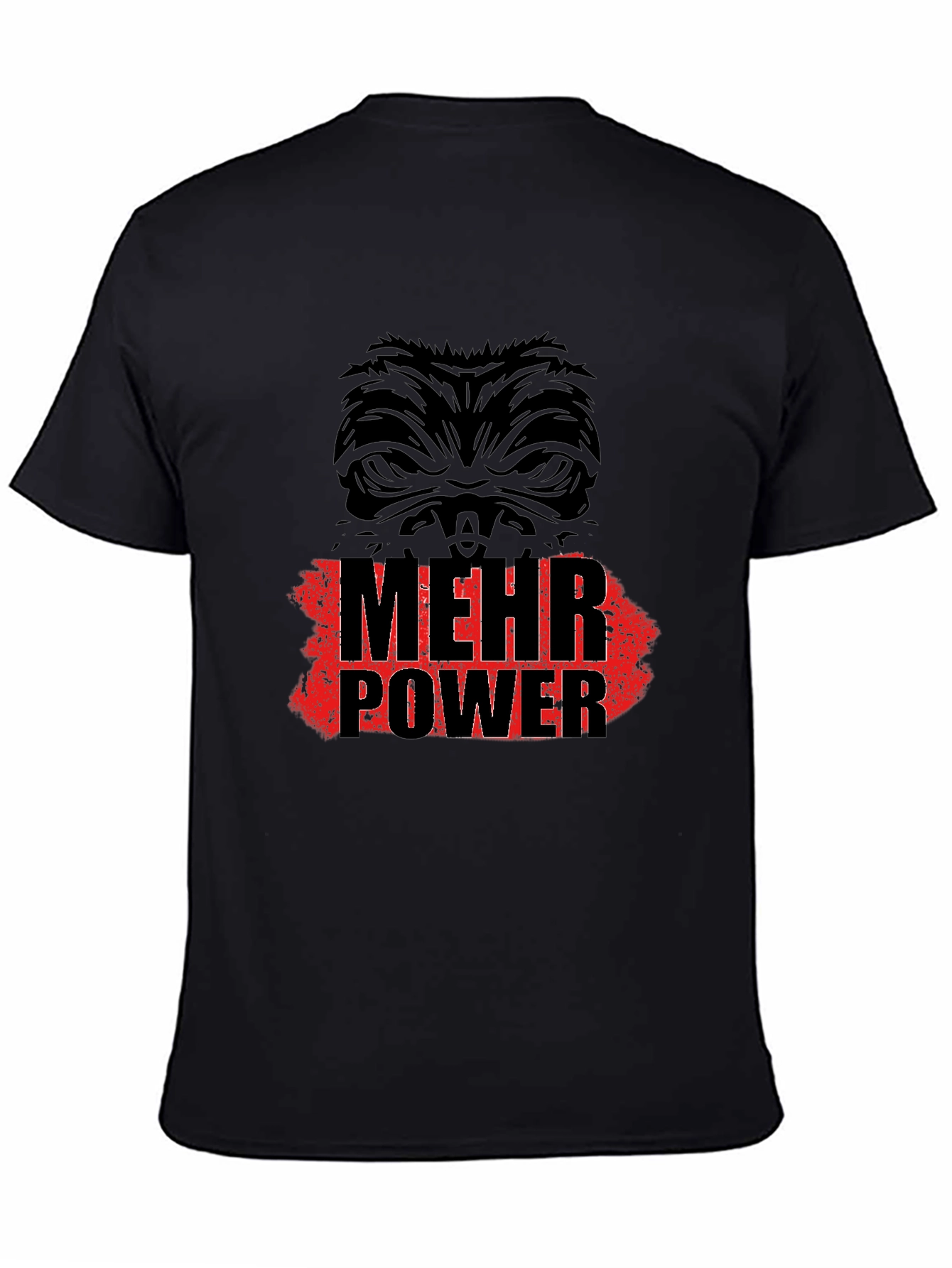 Mehr Power Black Gorilla Graphic Tee