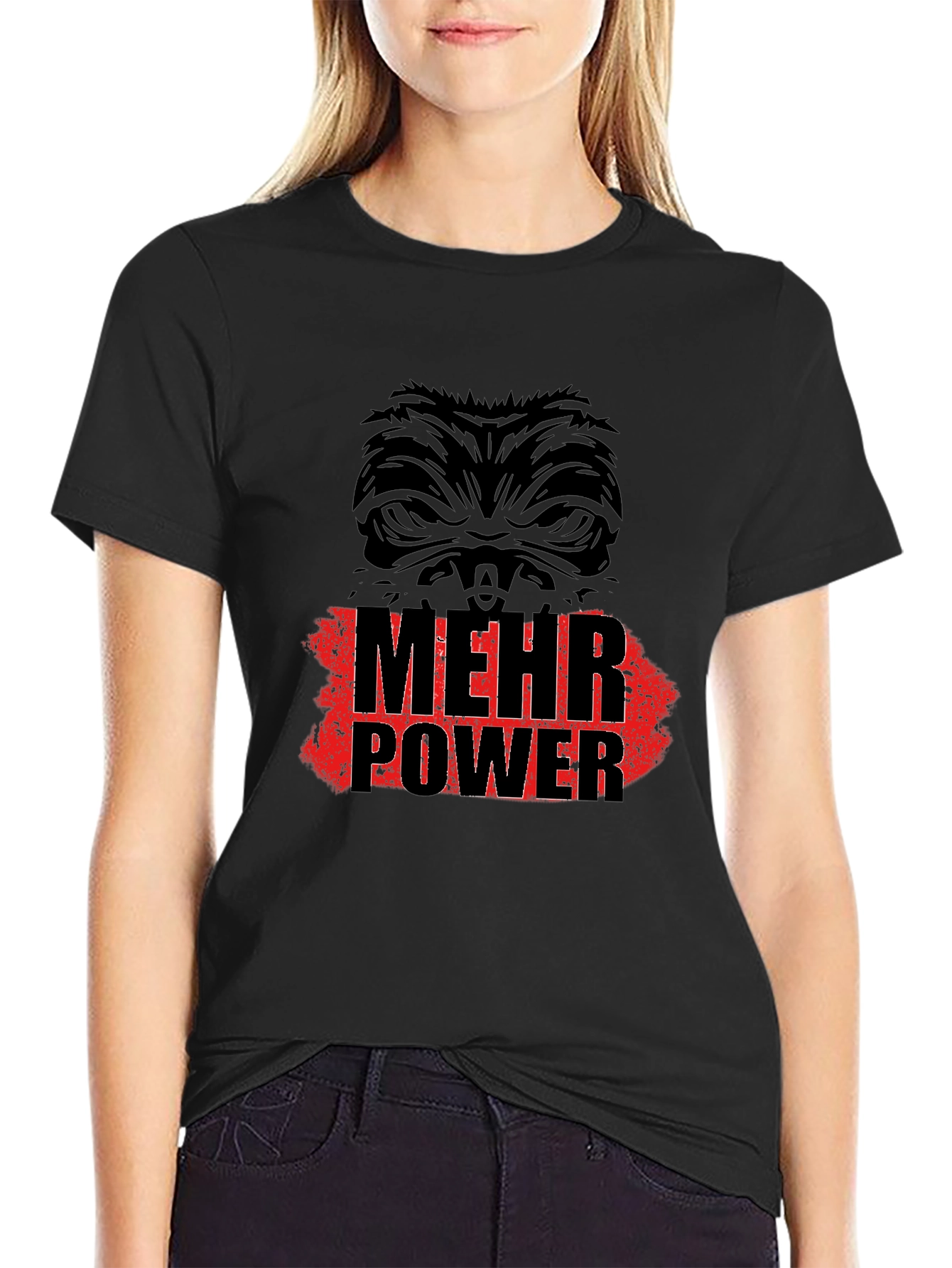 Mehr Power Black Gorilla Graphic Tee
