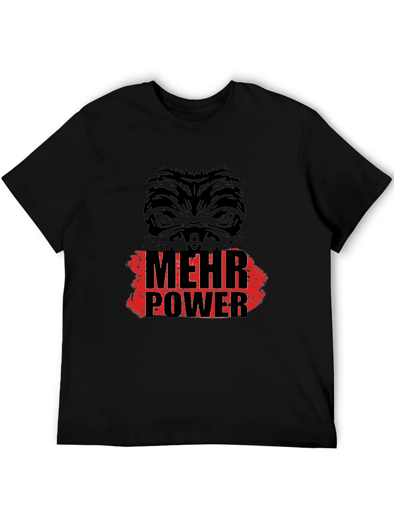 Mehr Power Black Gorilla Graphic Tee