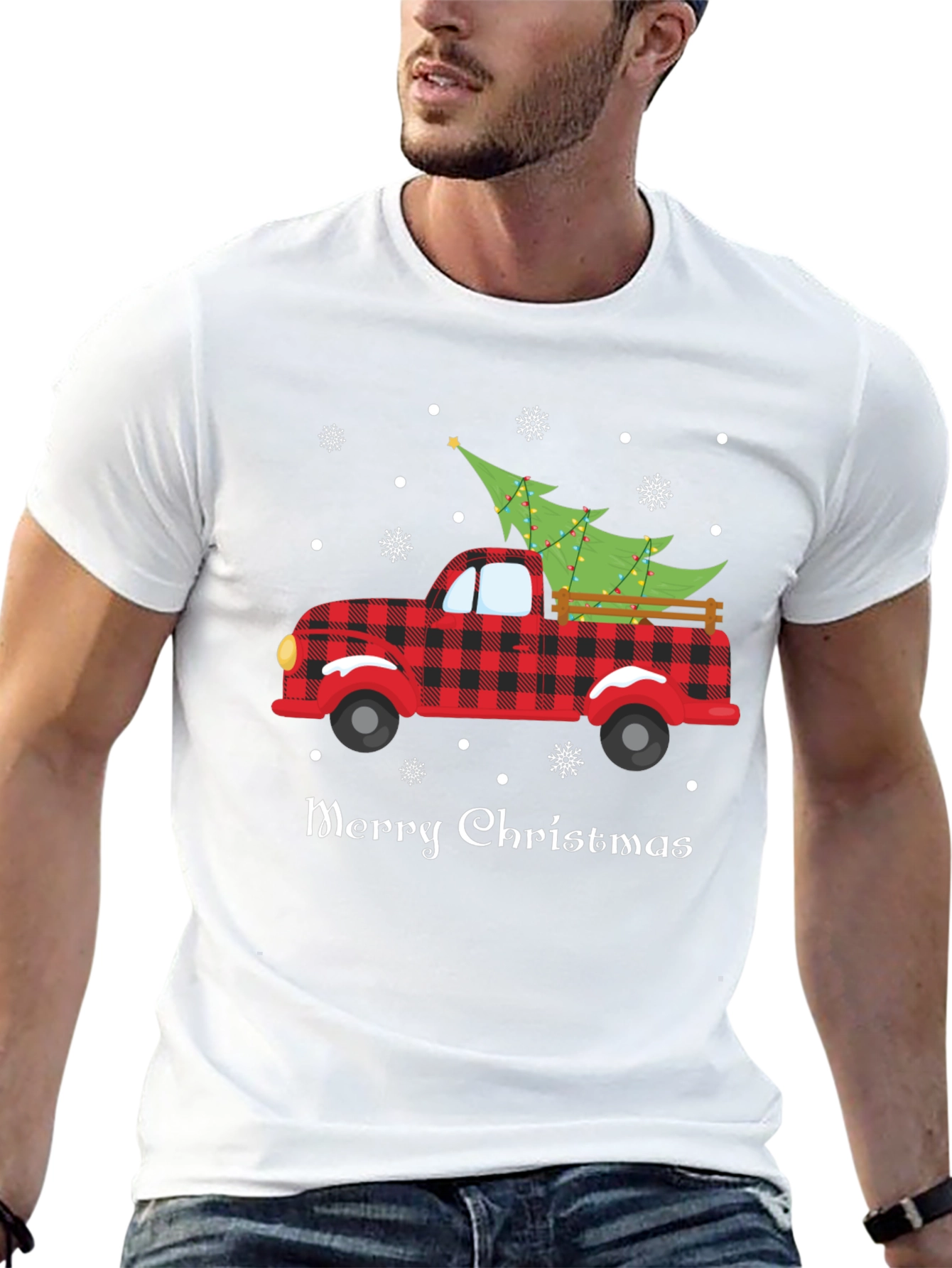 Merry Christmas Truck T-Shirt