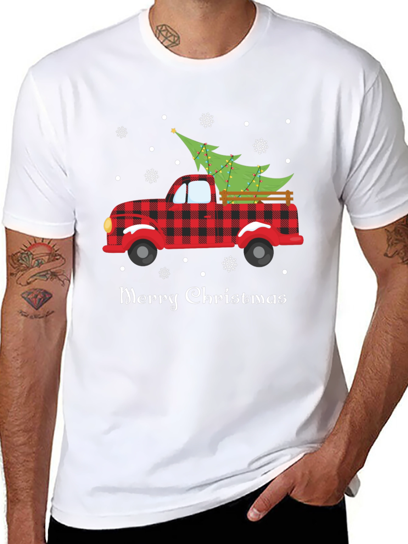 Merry Christmas Truck T-Shirt