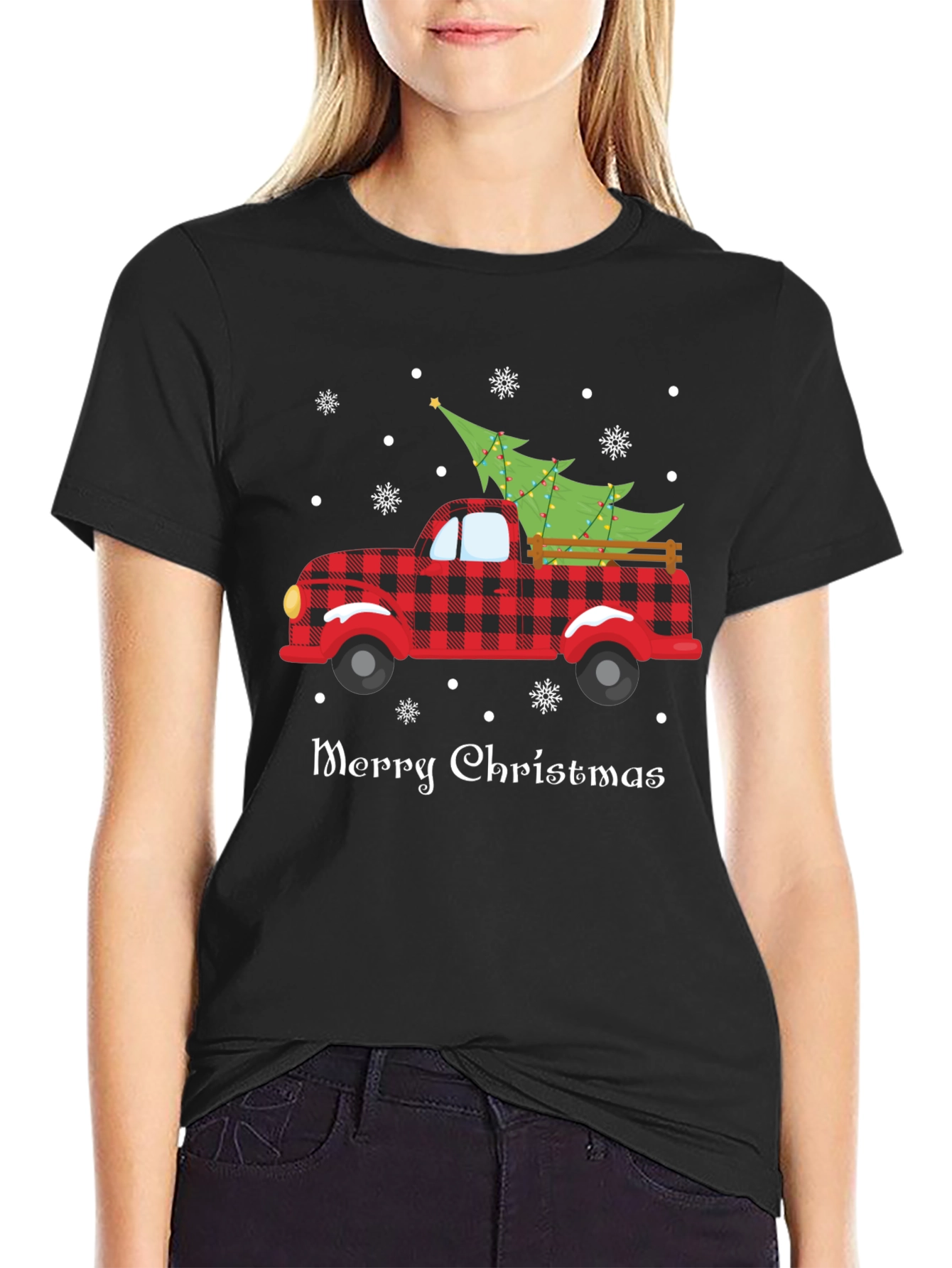 Merry Christmas Truck T-Shirt
