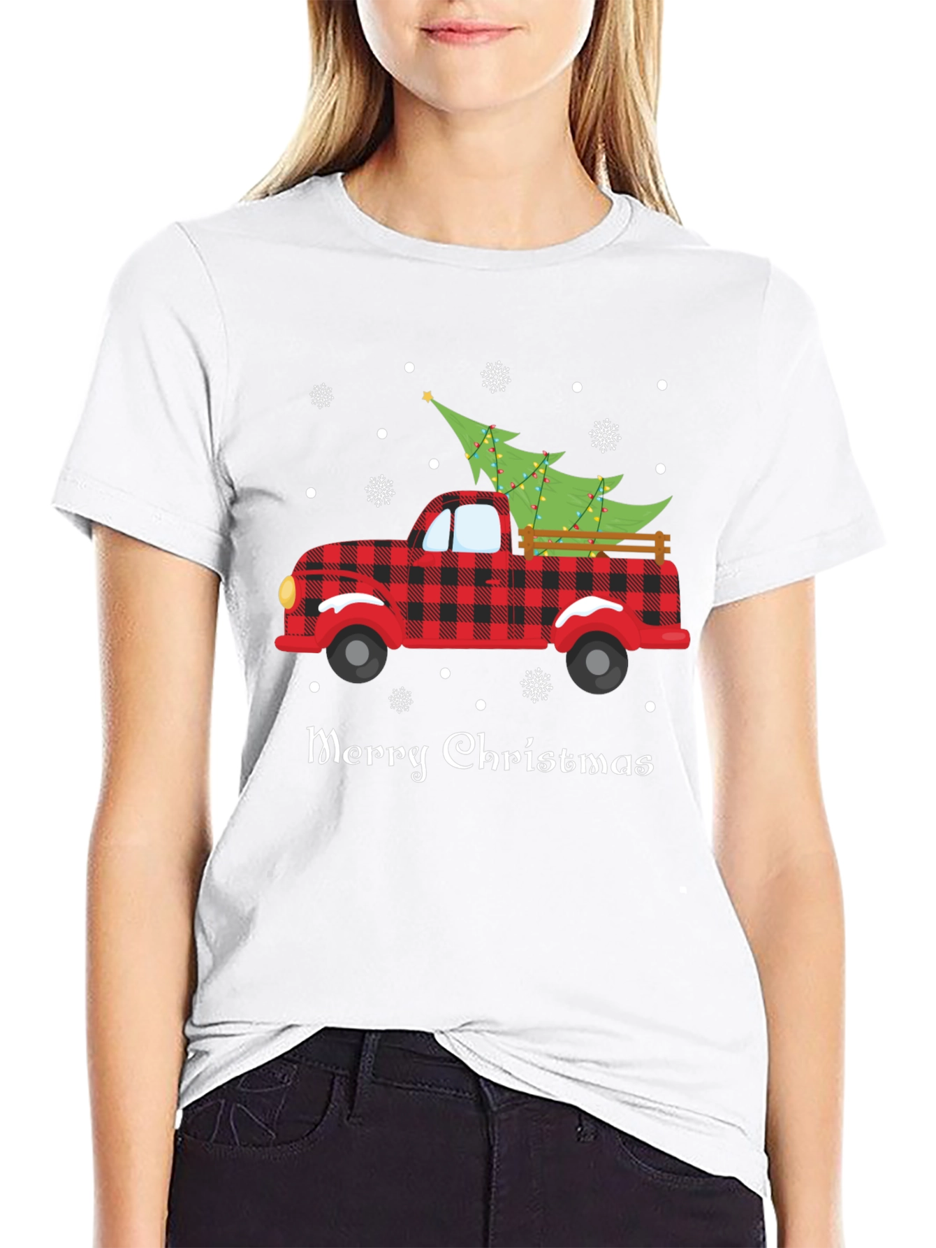 Merry Christmas Truck T-Shirt
