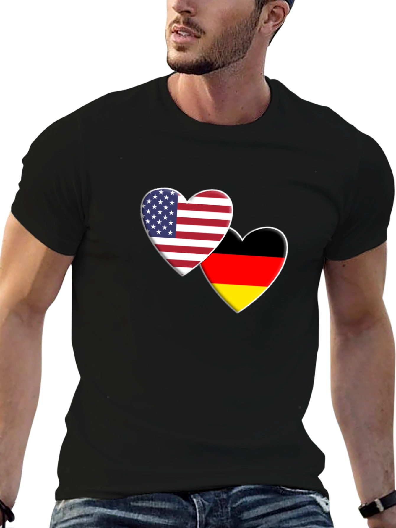 USA & Germany Love T-Shirt