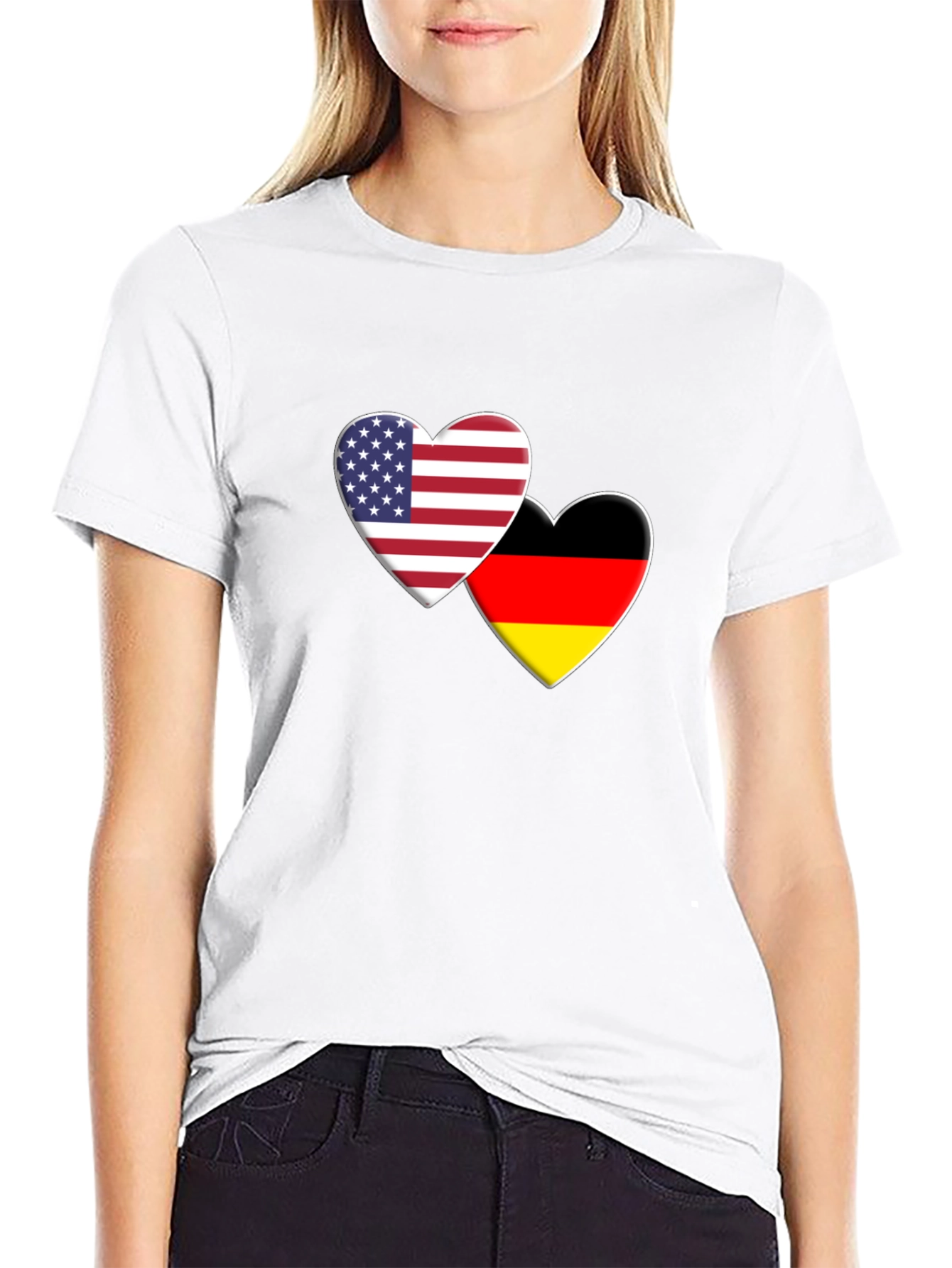 USA & Germany Love T-Shirt