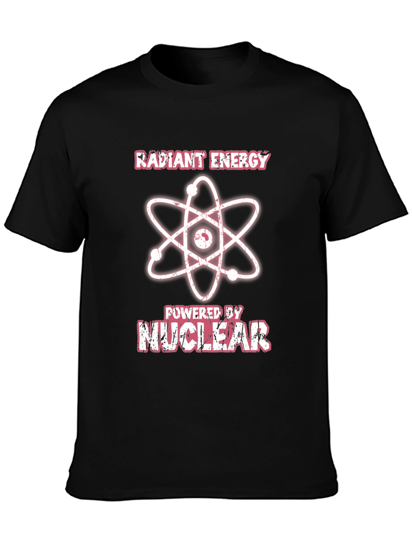 Radiant Energy Powered by Nuclear Black T-Shirt