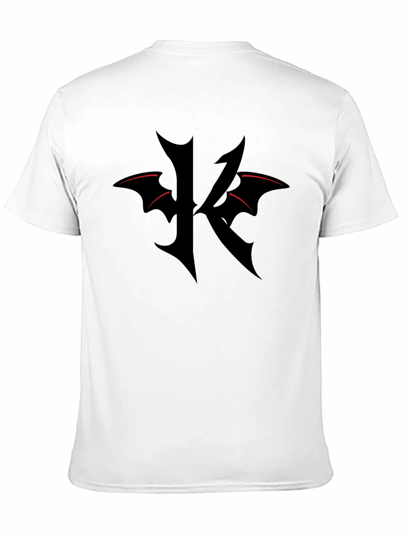 Gothic K T-Shirt - Edgy Dark Style