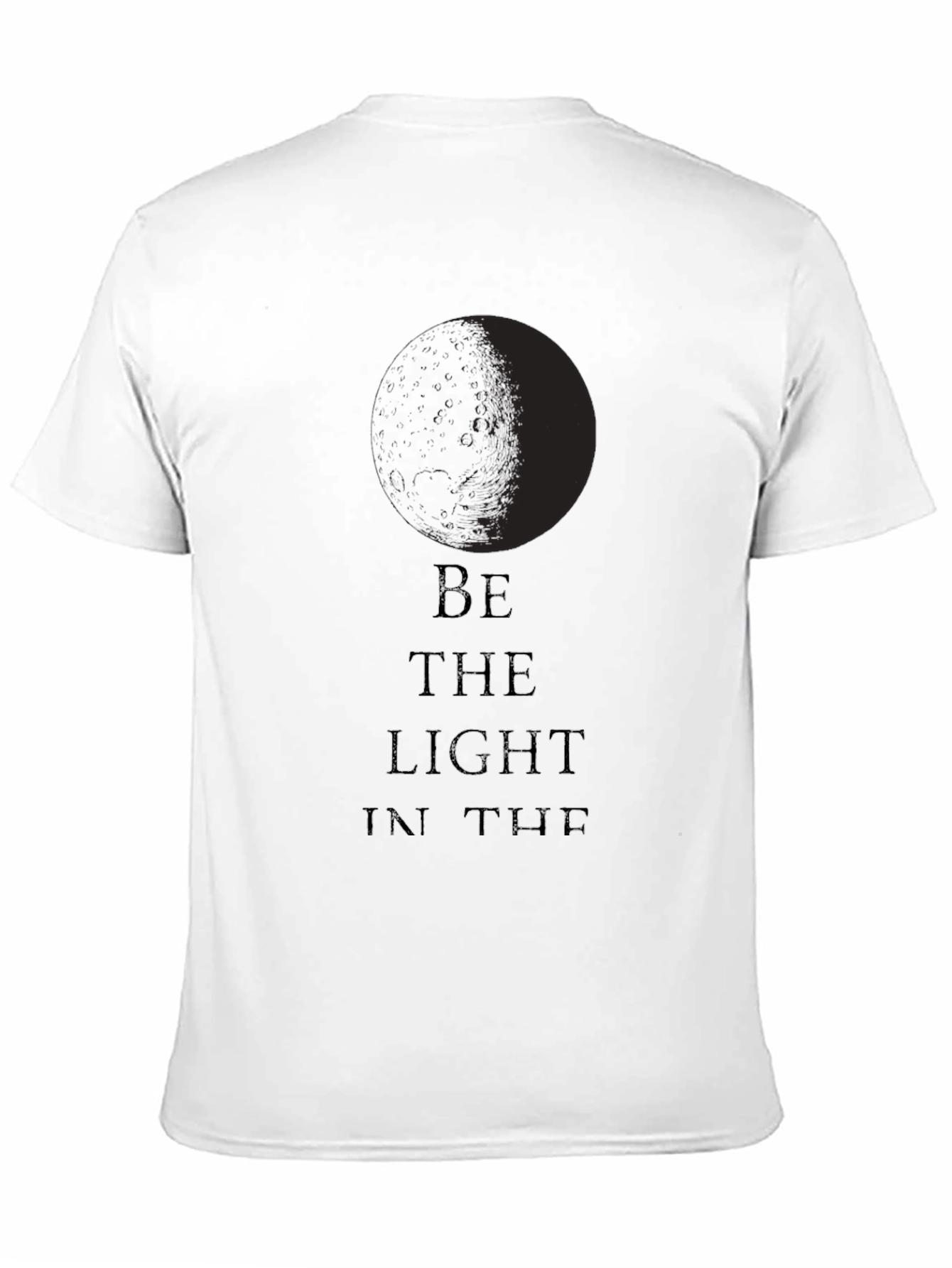 Be the Light Graphic Tee - Classic Black T-Shirt