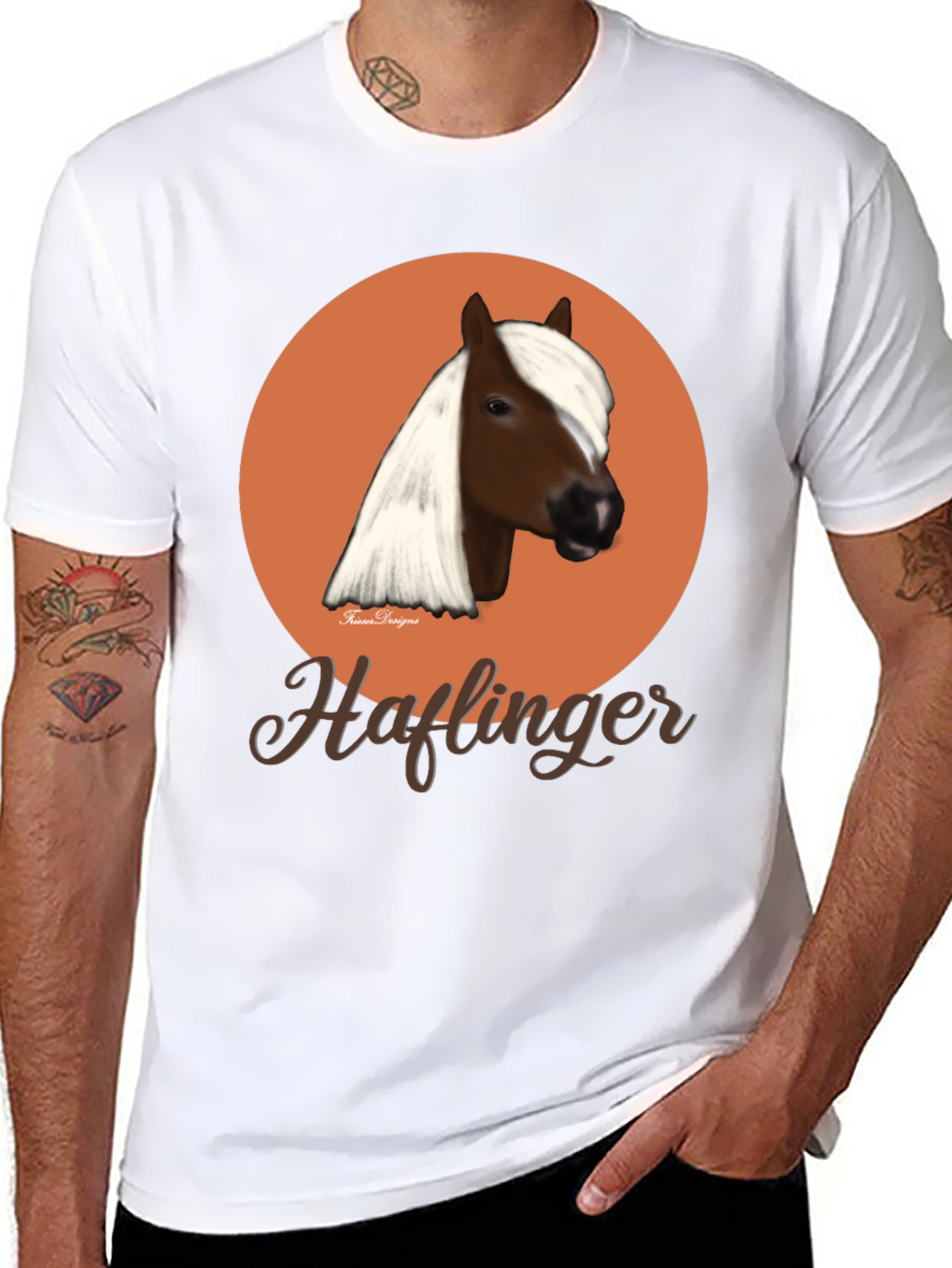 Haflinger Horse Graphic Tee