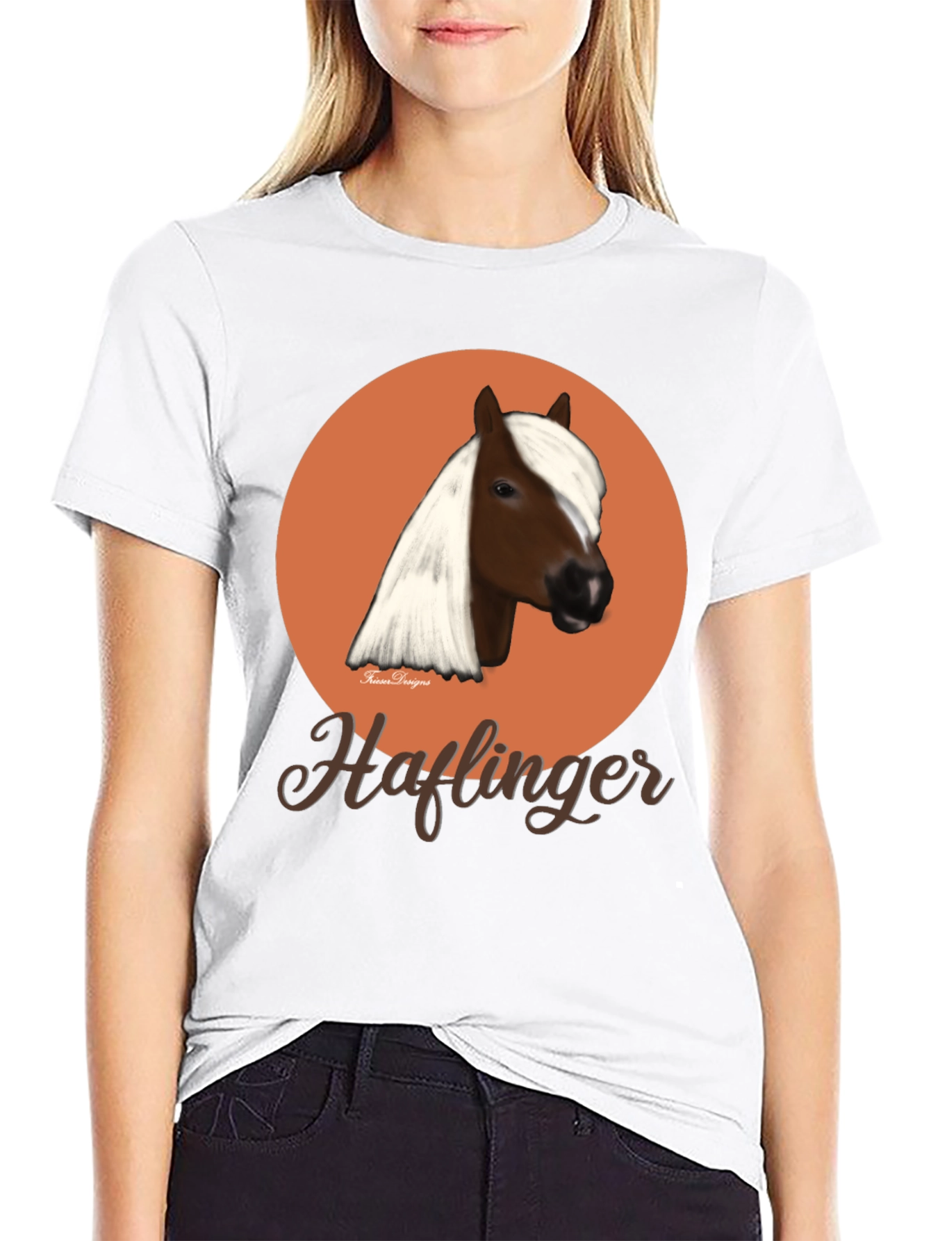 Haflinger Horse Graphic Tee