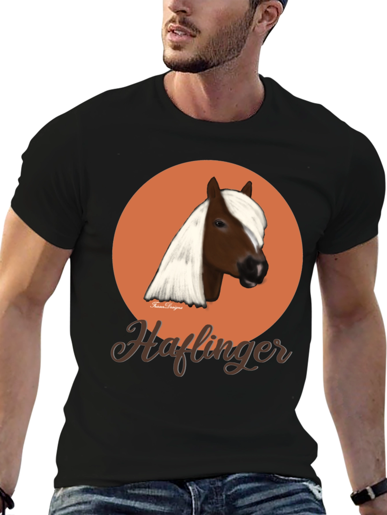 Haflinger Horse Graphic Tee
