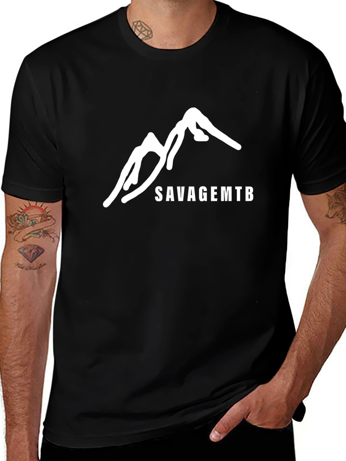 Savage MTB Black T-Shirt
