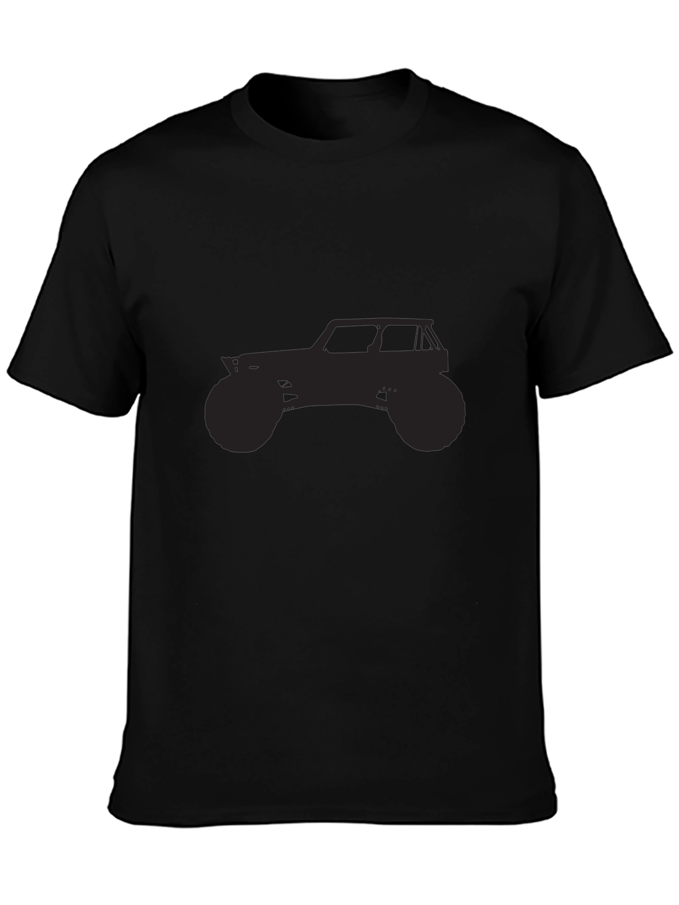 Black 4x4 Off-Road Vehicle Graphic Tee