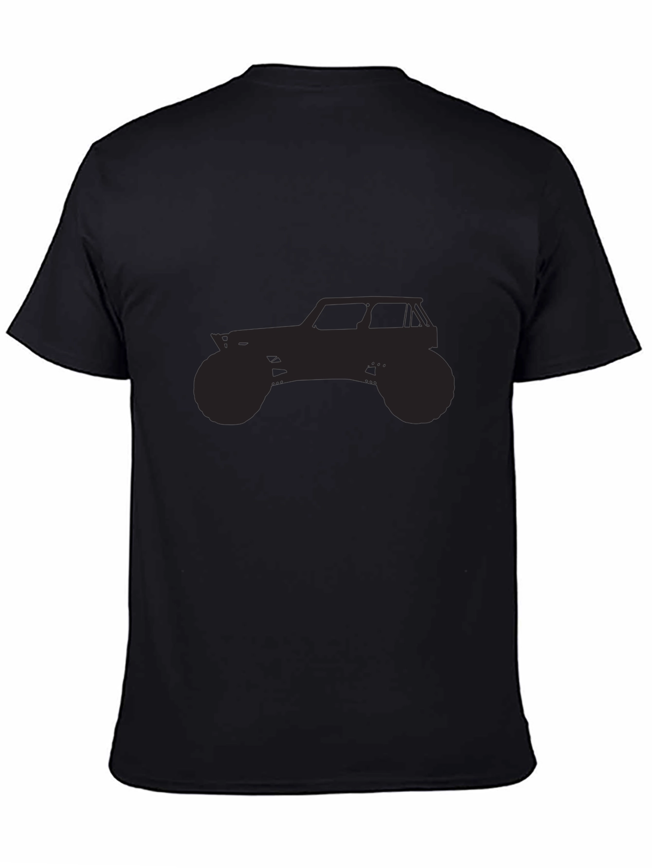 Black 4x4 Off-Road Vehicle Graphic Tee