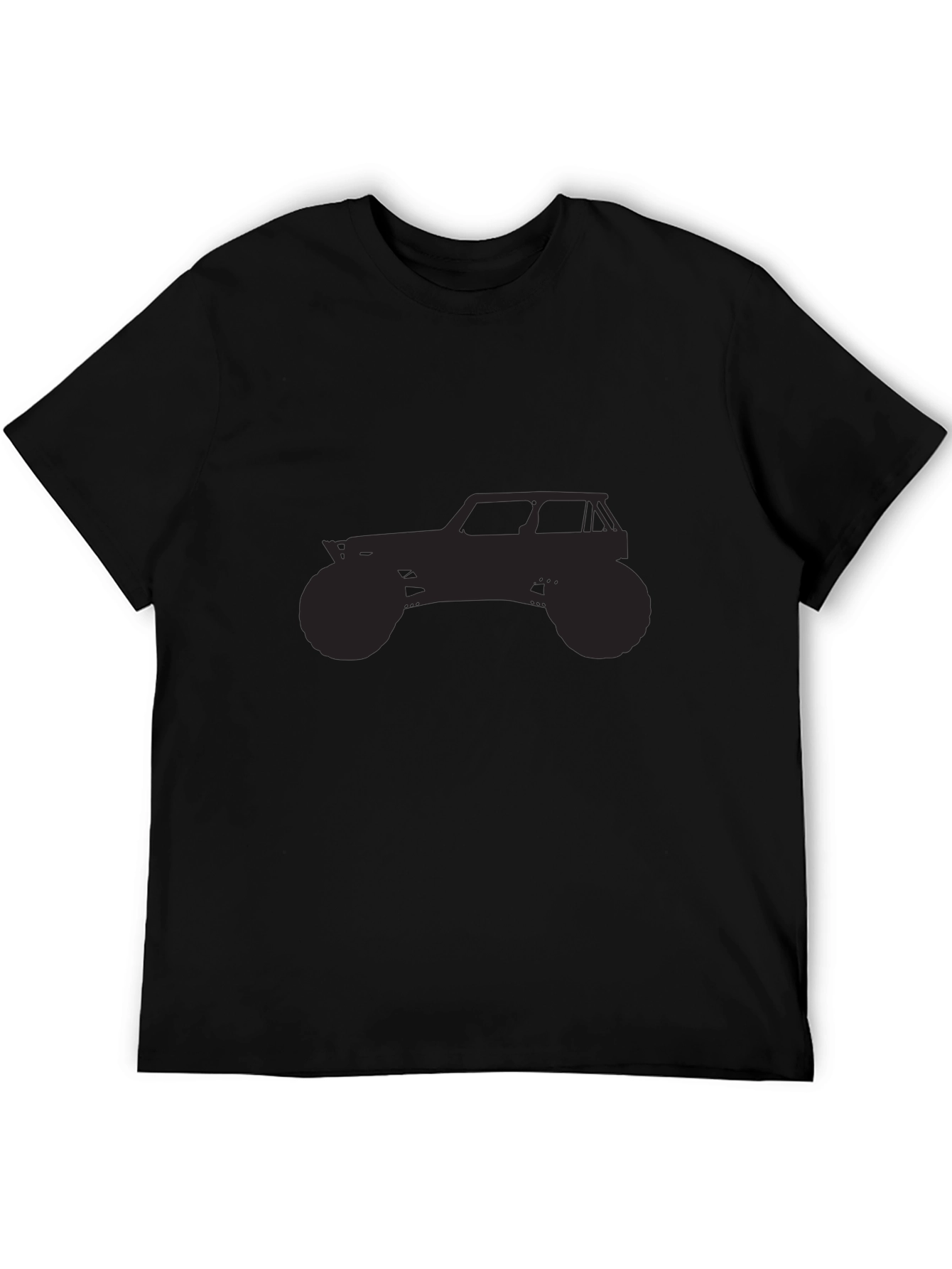 Black 4x4 Off-Road Vehicle Graphic Tee
