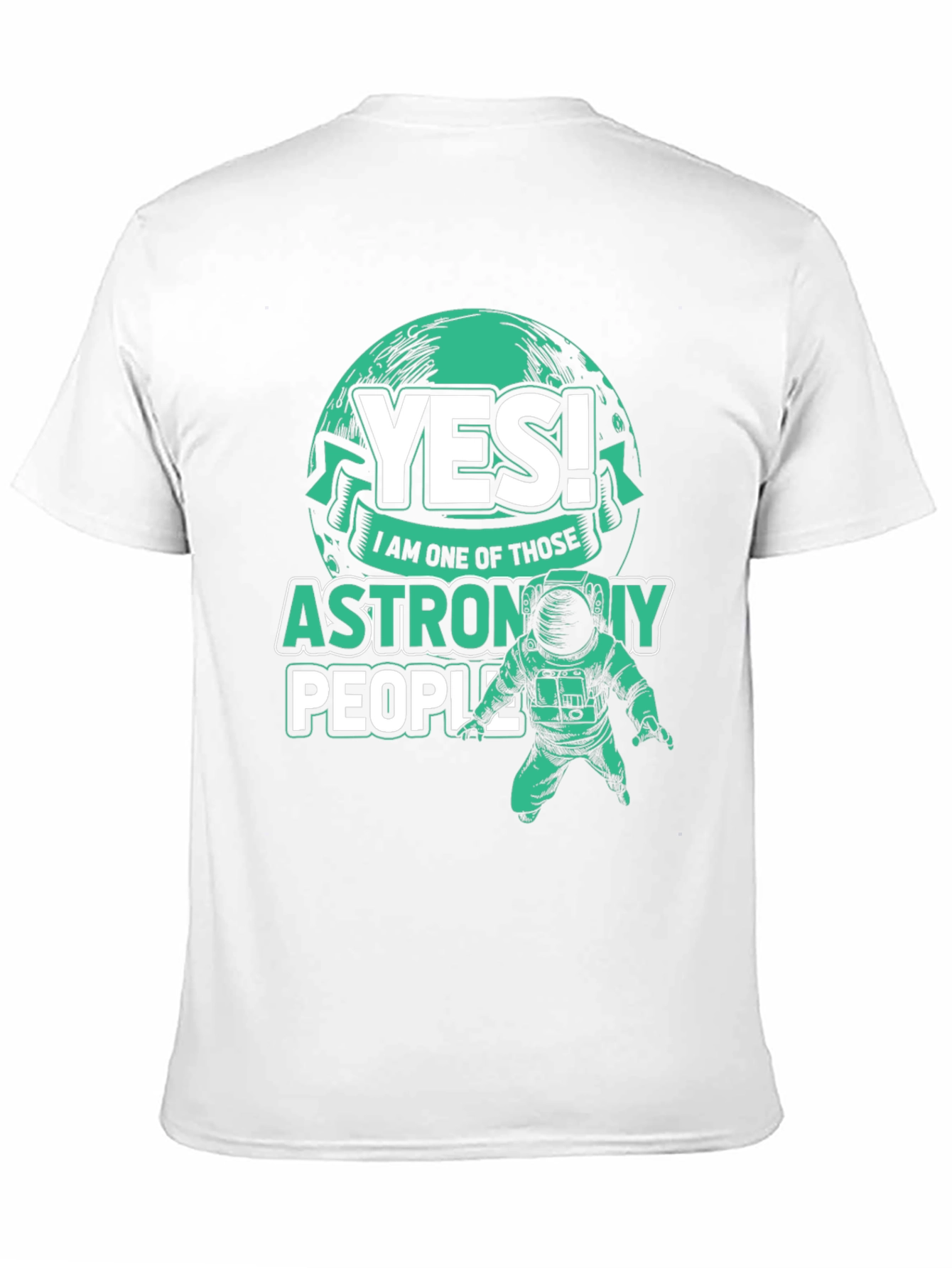 Astronomy People T-Shirt: Yes! Space Explorer Graphic Tee