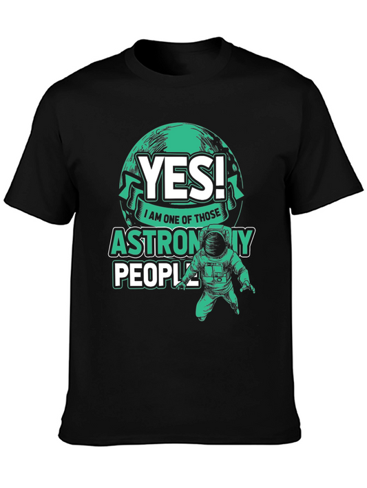 Astronomy People T-Shirt: Yes! Space Explorer Graphic Tee