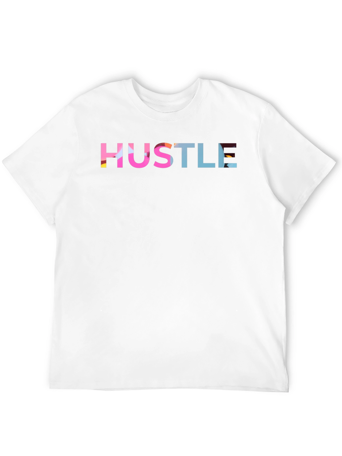 Hustle Graphic Print Black T-Shirt