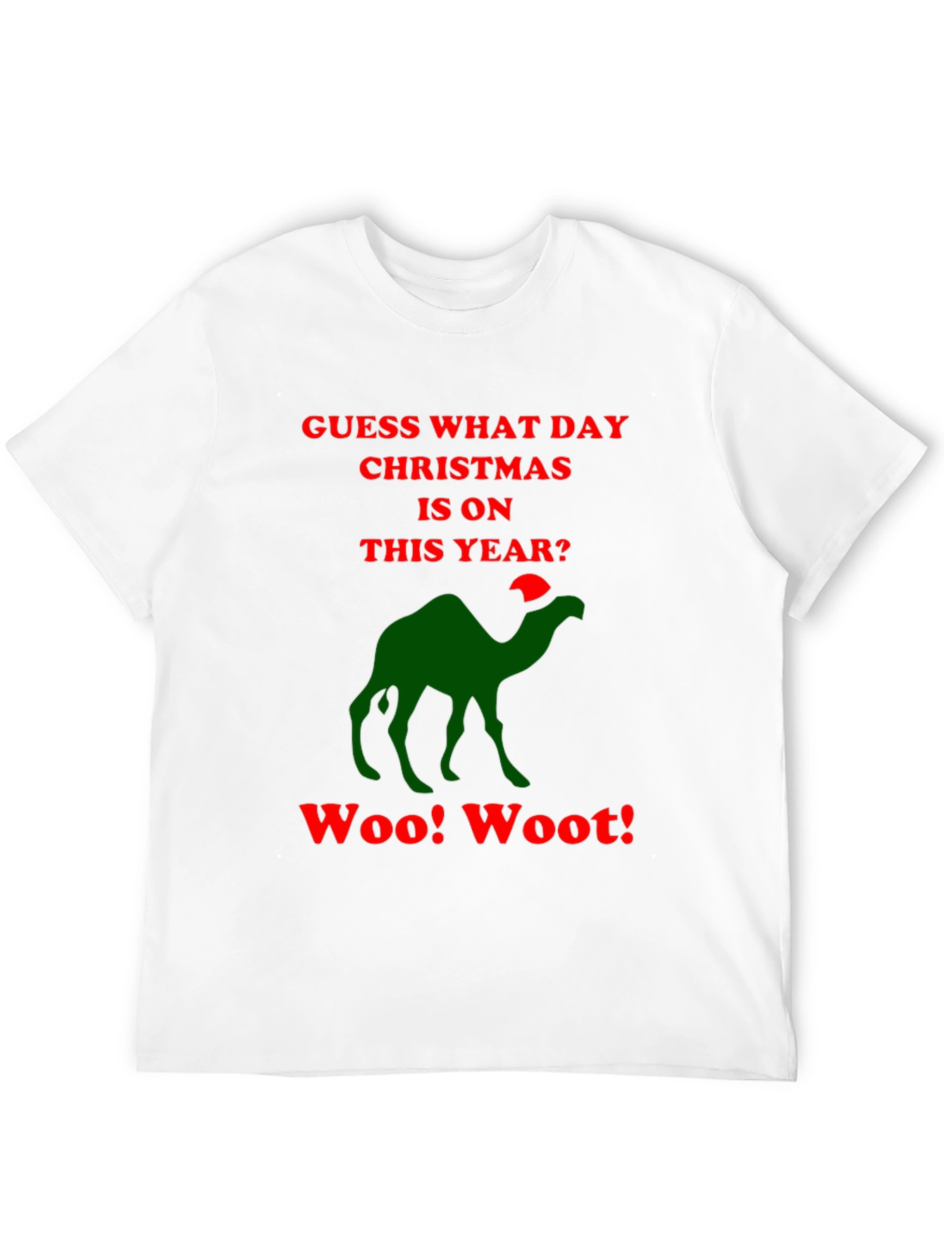 Christmas Camel Humor T-Shirt