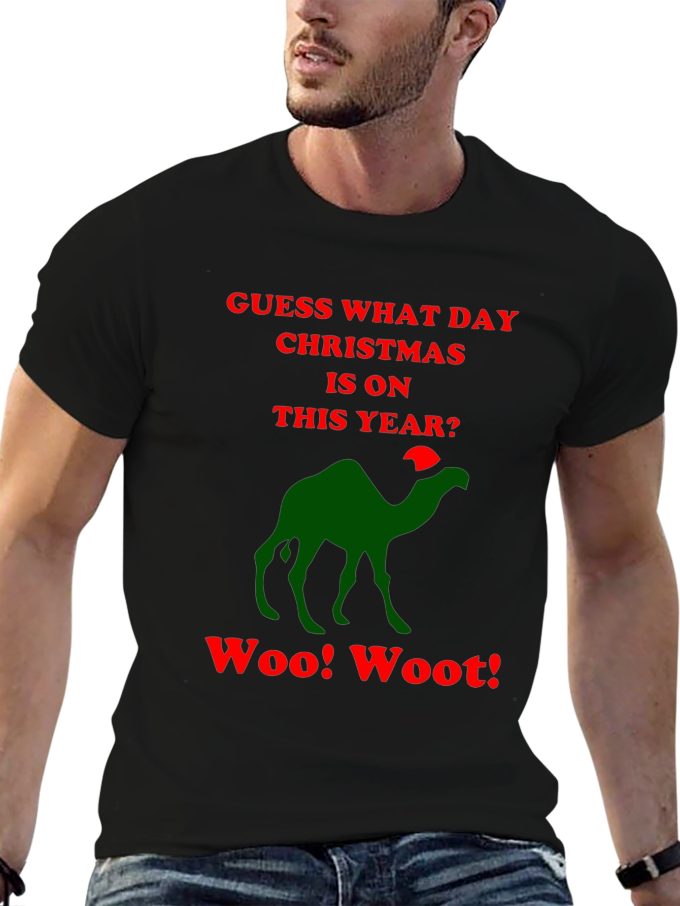 Christmas Camel Humor T-Shirt
