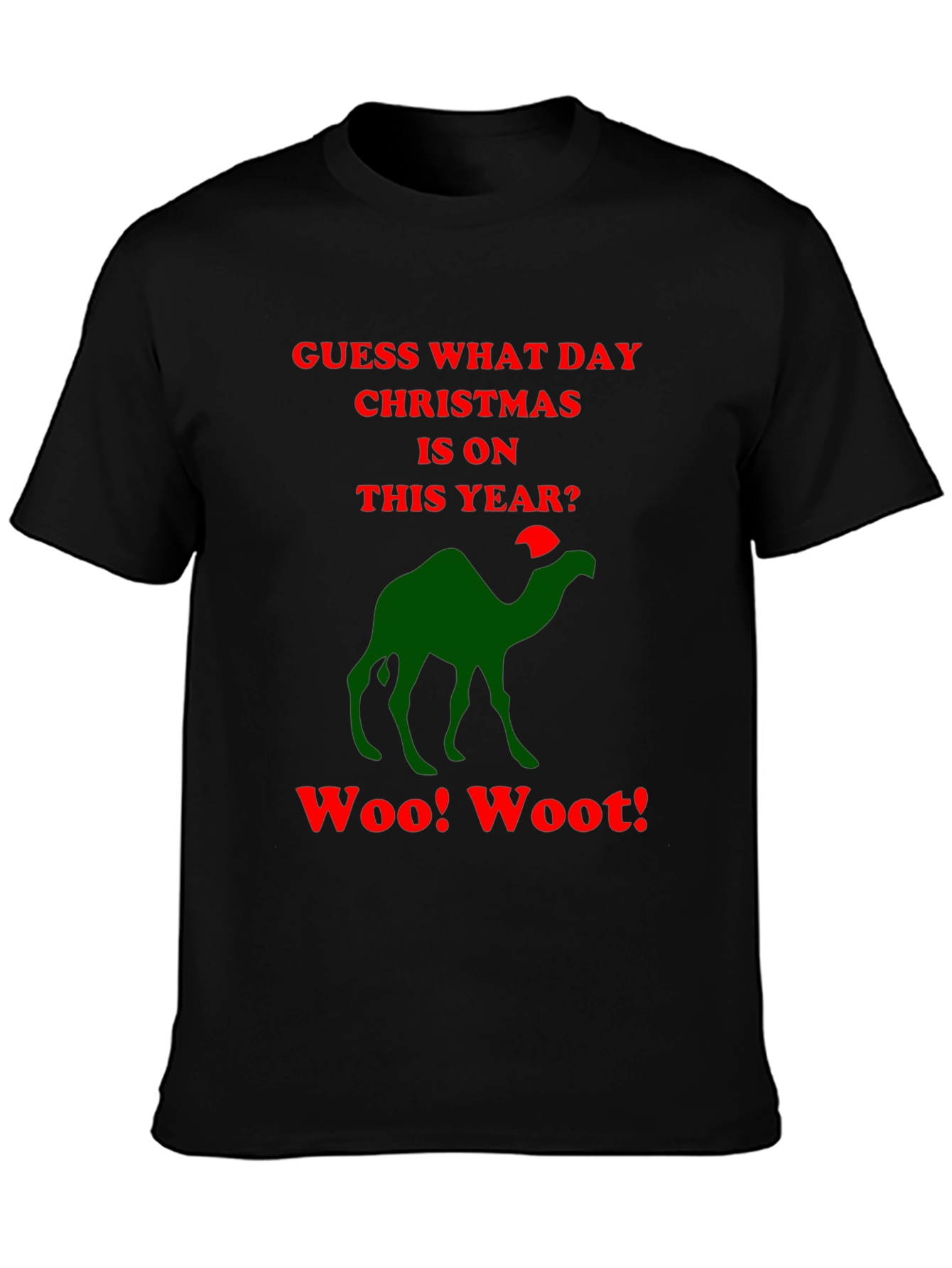 Christmas Camel Humor T-Shirt