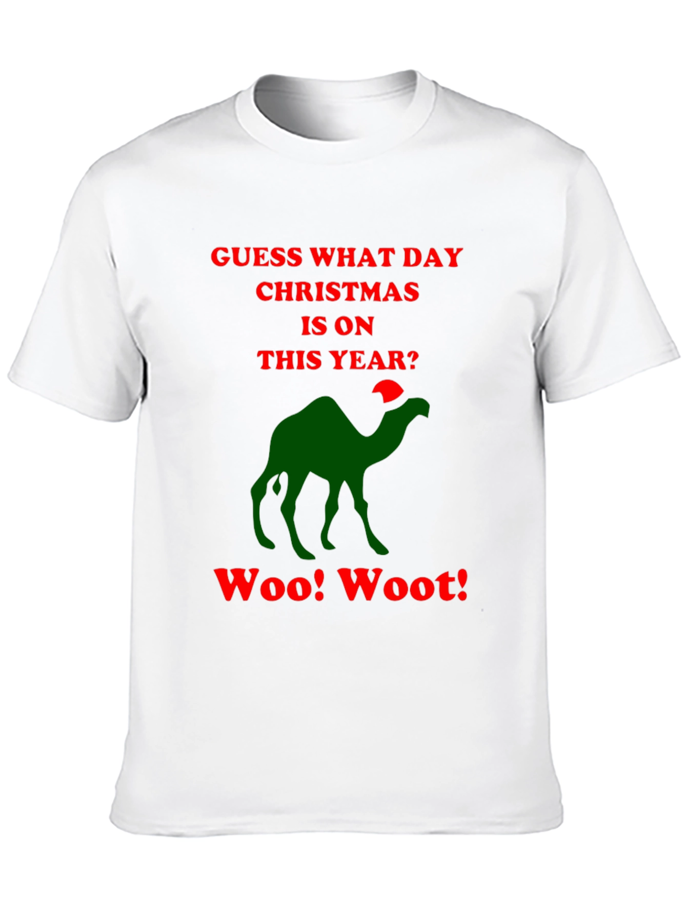 Christmas Camel Humor T-Shirt