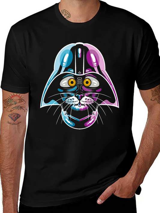 Darth Vader Cat T-Shirt - Unique Graphic Tee