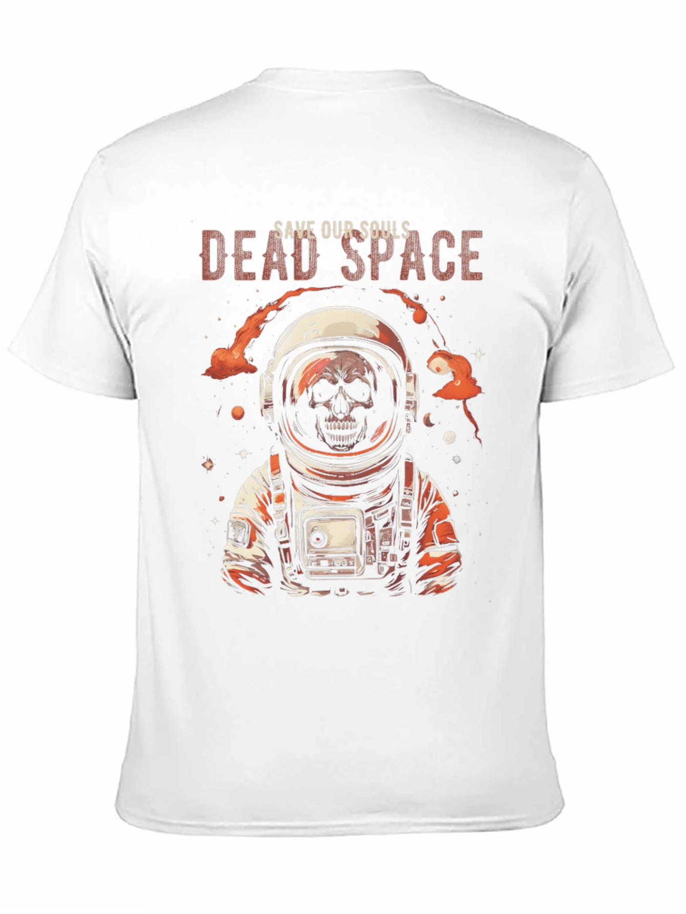 Dead Space Astronaut Skull T-Shirt
