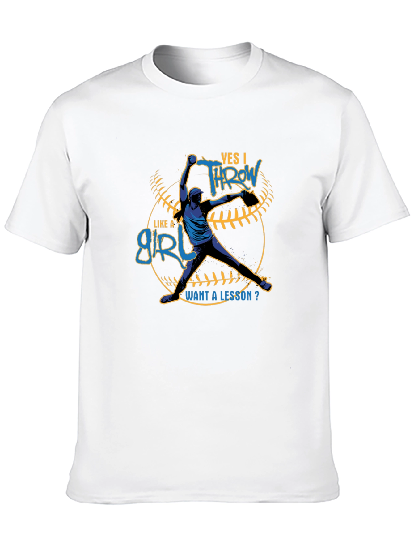 Yes I Throw Like a Girl T-Shirt