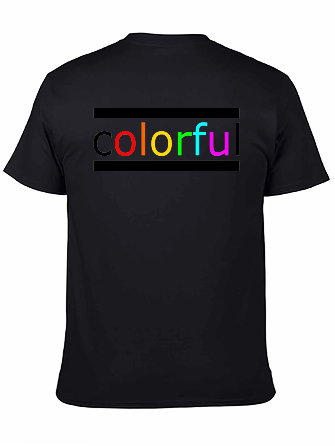 Colorful Graphic Print T-Shirt