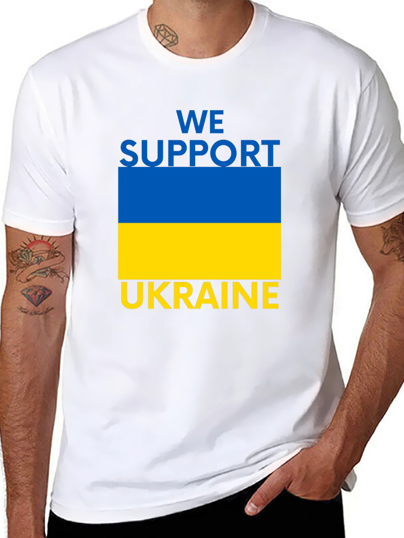 We Support Ukraine T-Shirt