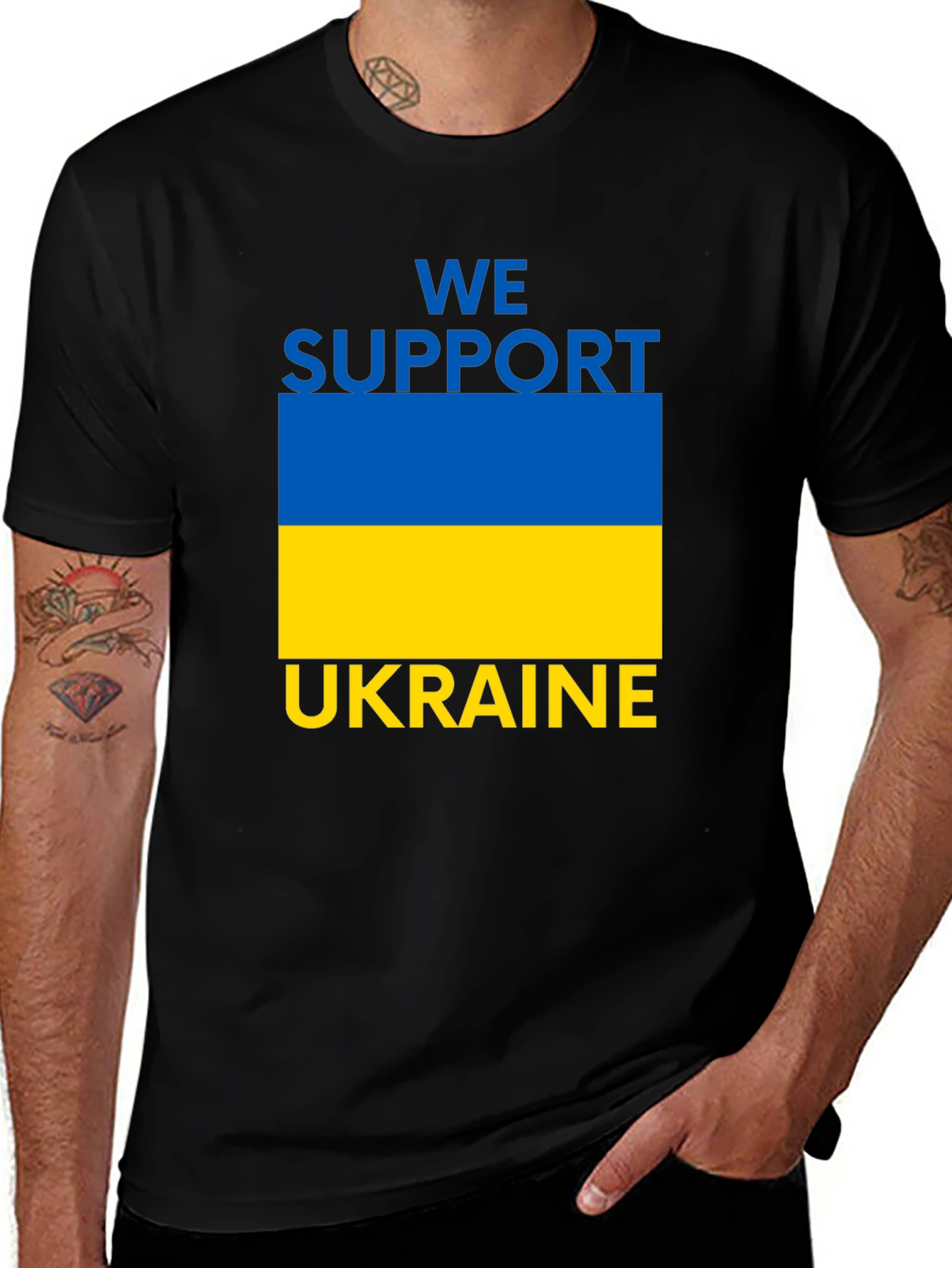 We Support Ukraine T-Shirt