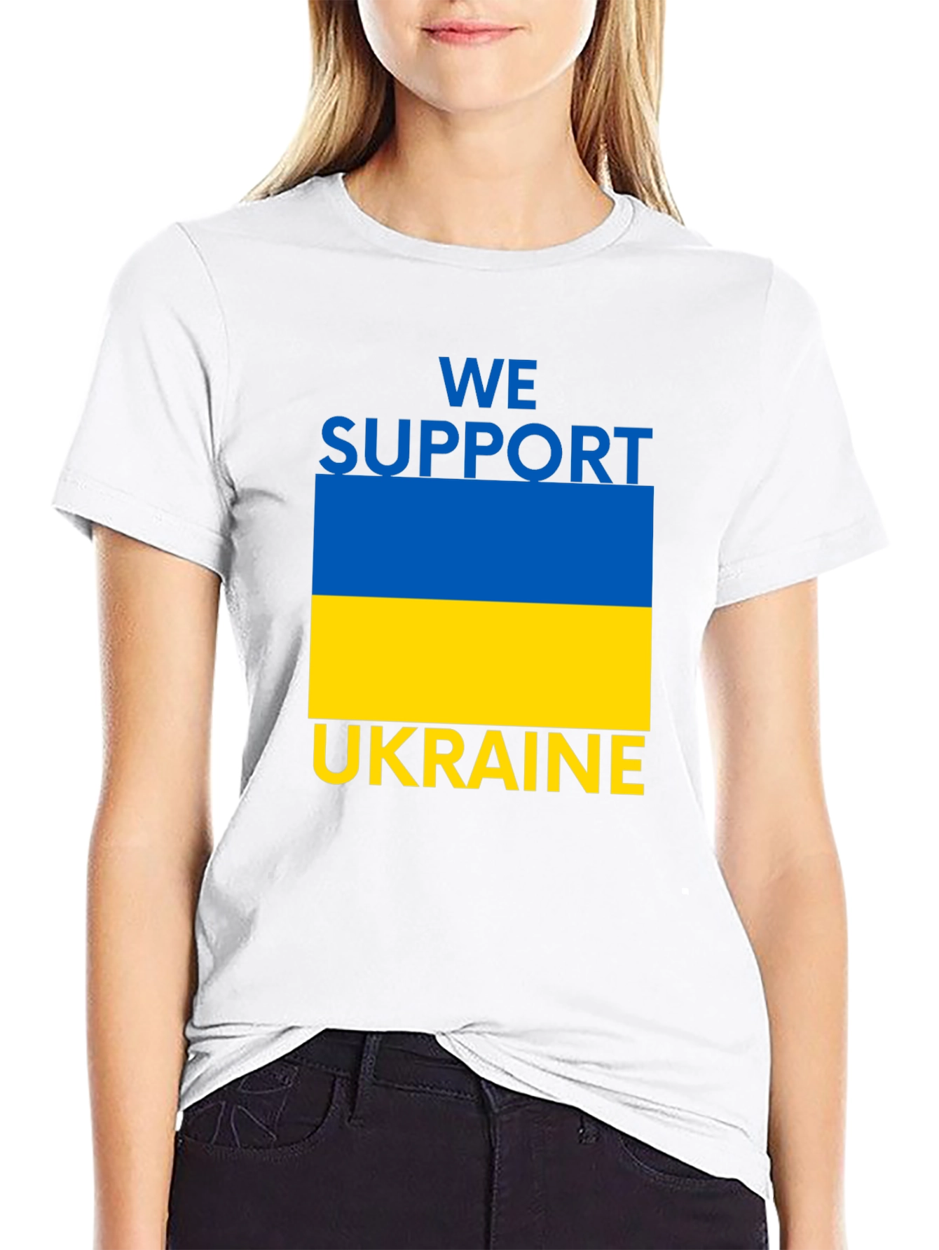 We Support Ukraine T-Shirt