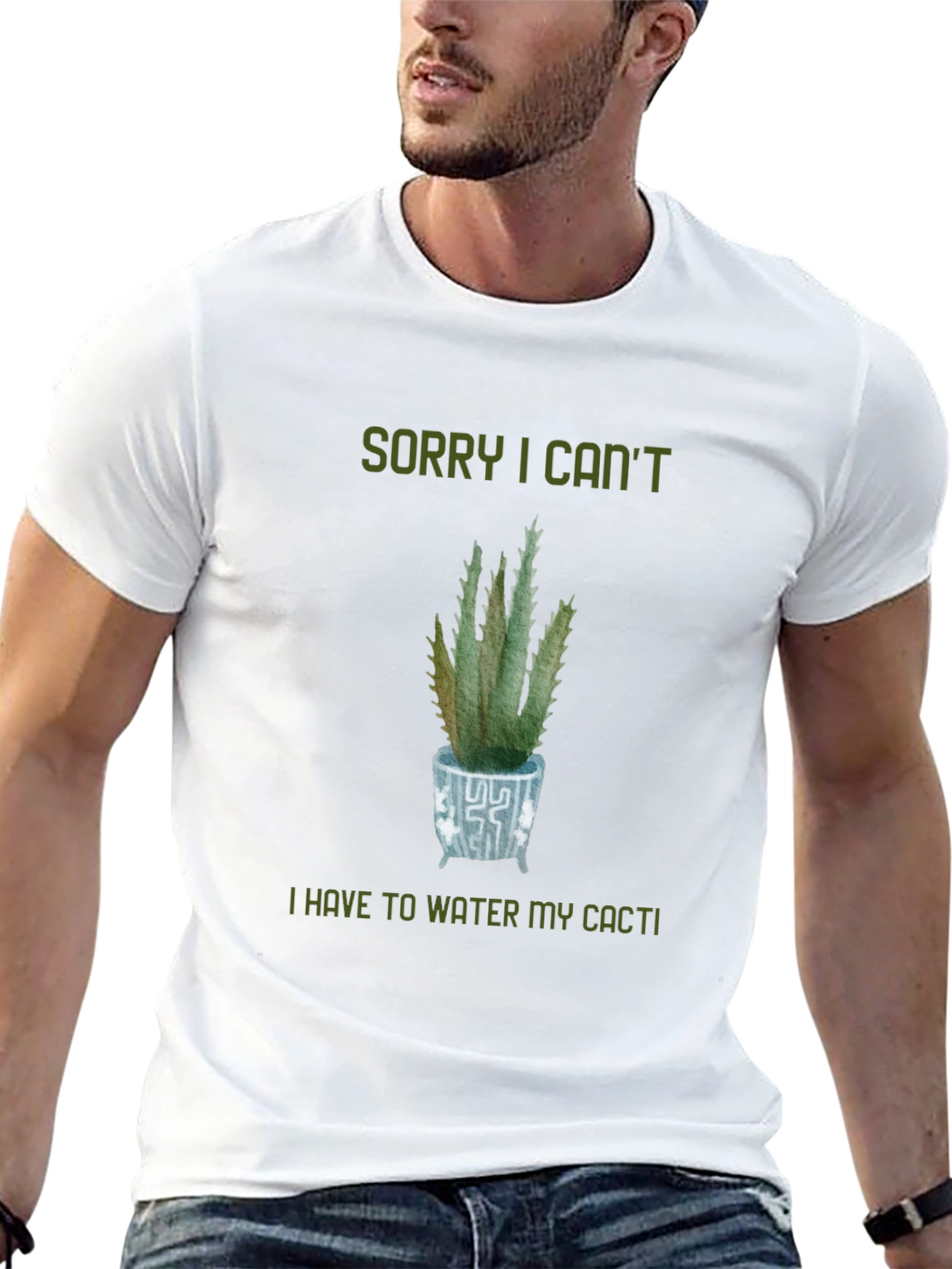 Sorry Cant Water My Cacti T-Shirt