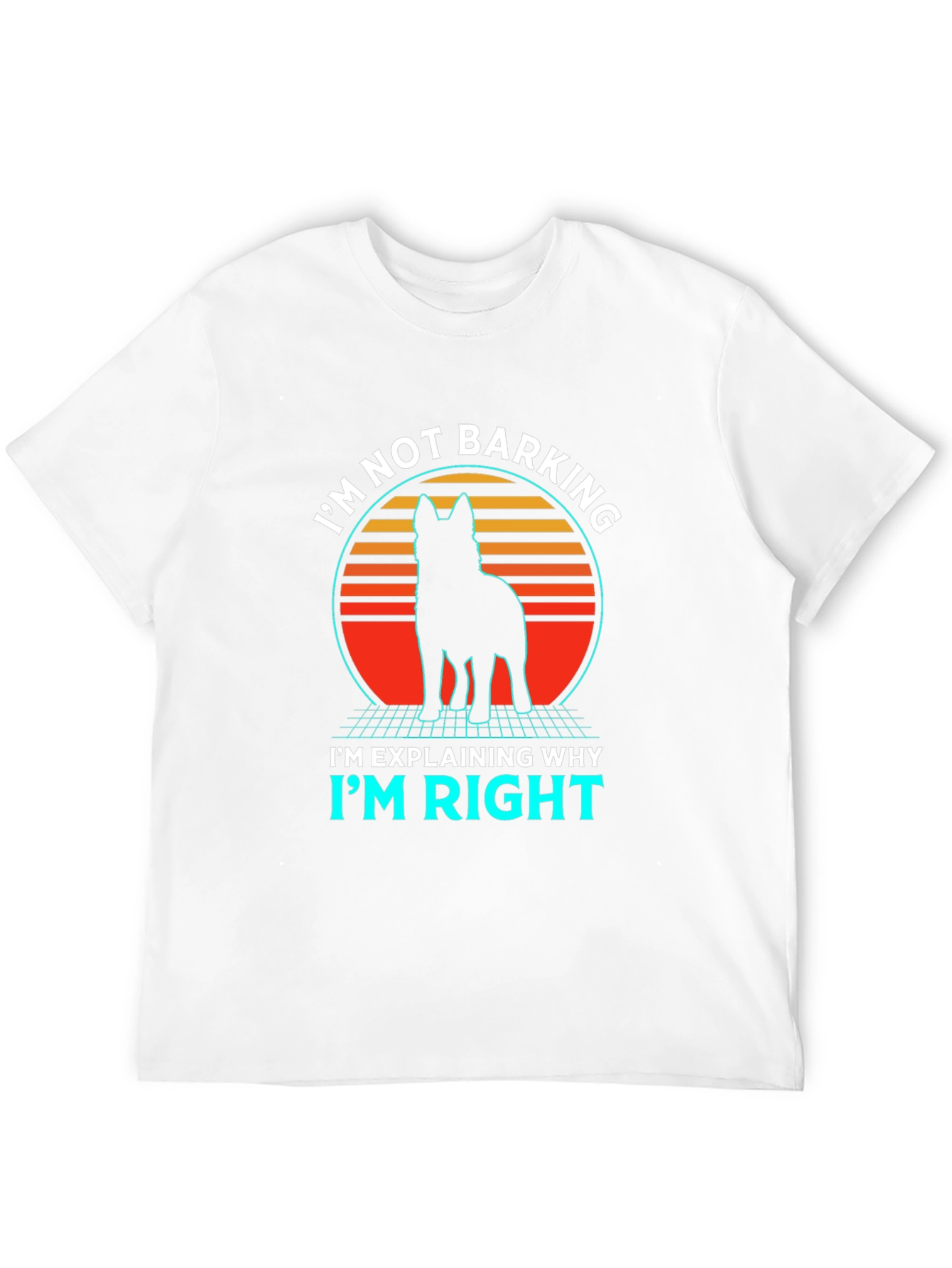 Im Not Barking Dog Graphic Tee