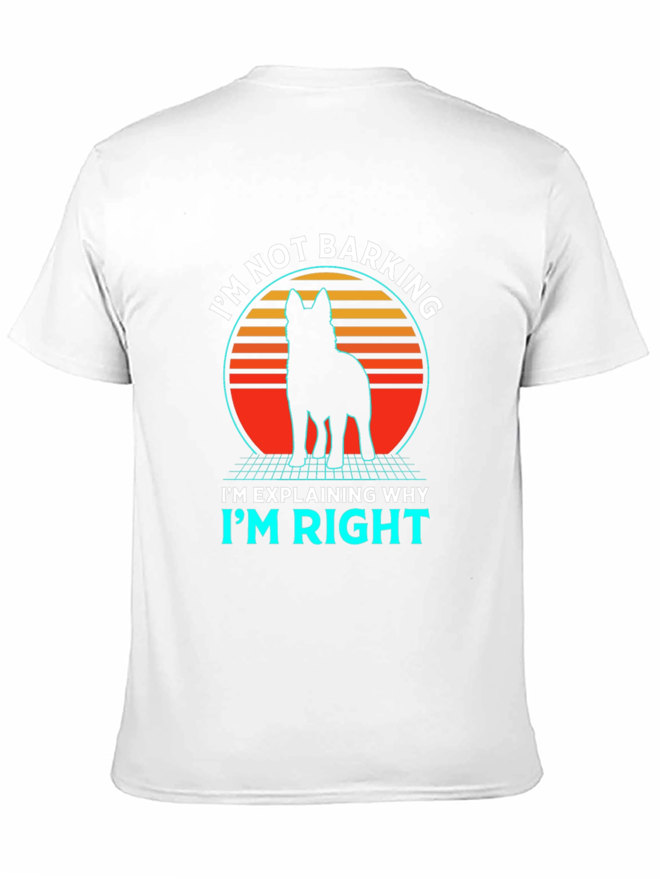 Im Not Barking Dog Graphic Tee