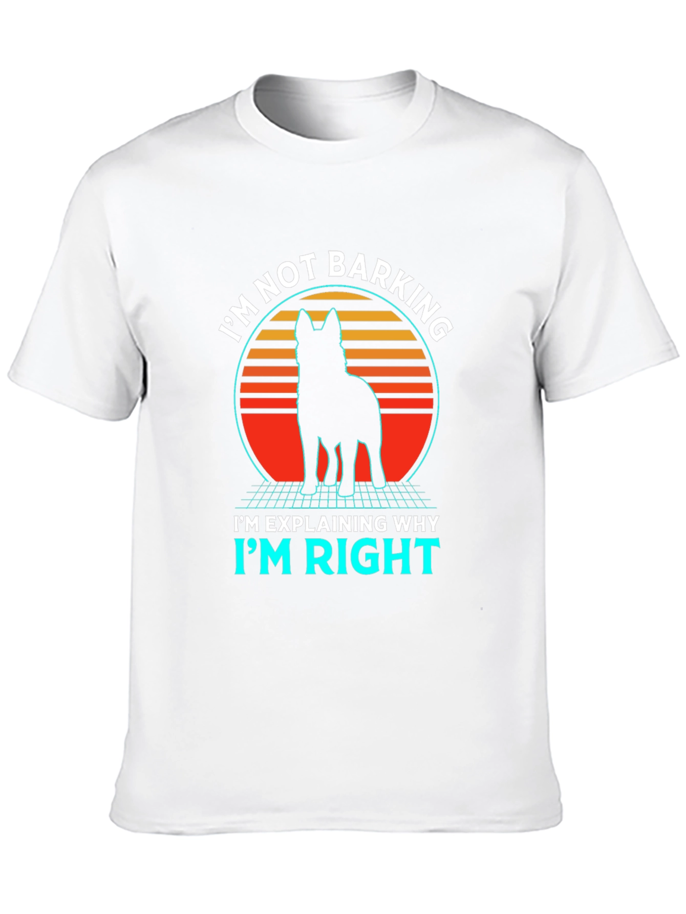 Im Not Barking Dog Graphic Tee