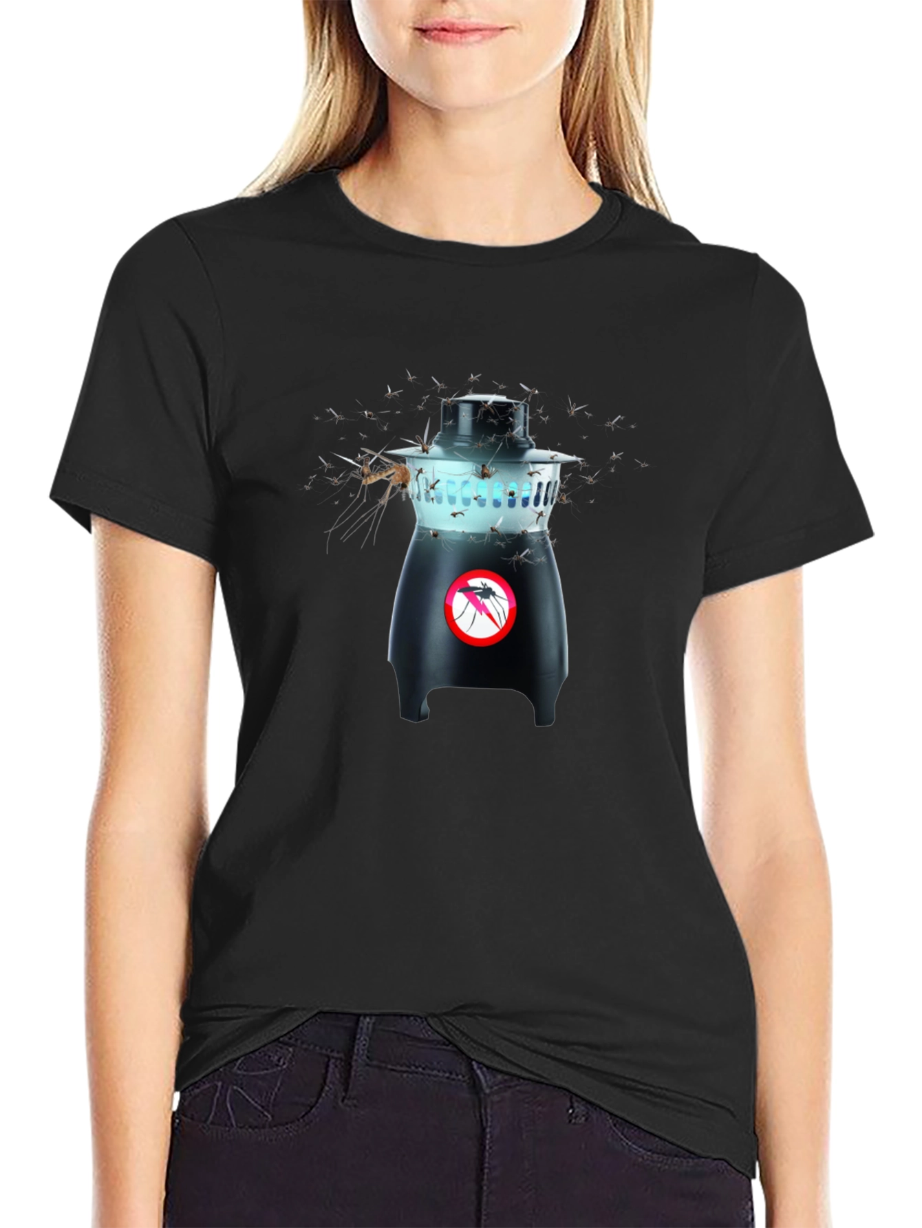 Mosquito Trap T-Shirt - Bug Zapper Graphic Tee