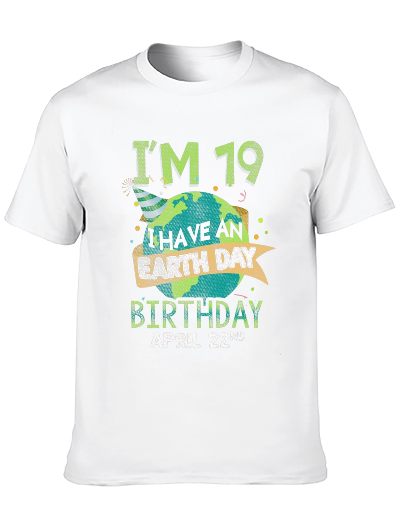 Earth Day 19th Birthday T-Shirt