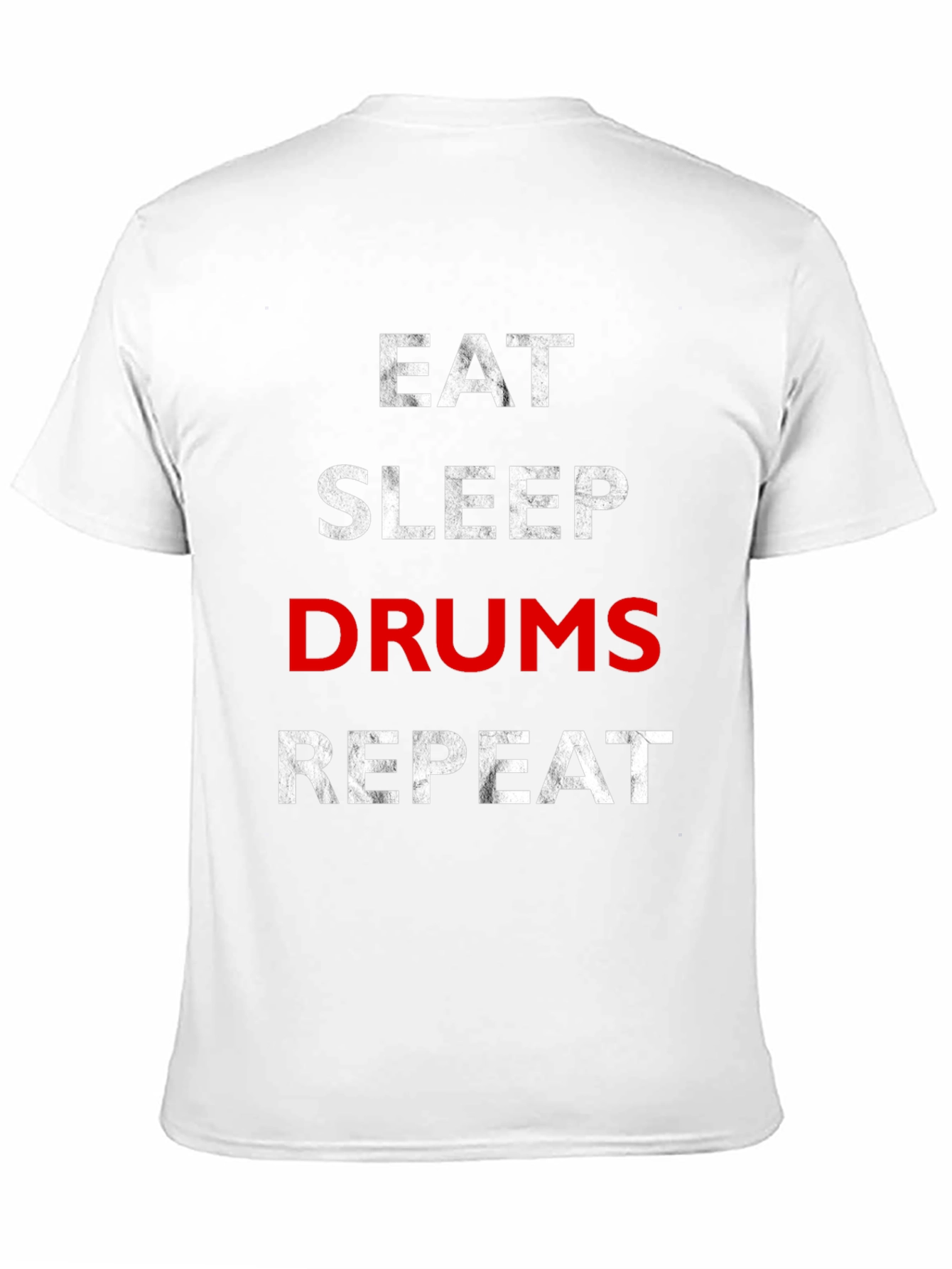 Eat Sleep Drums Repeat Graphic T-Shirt