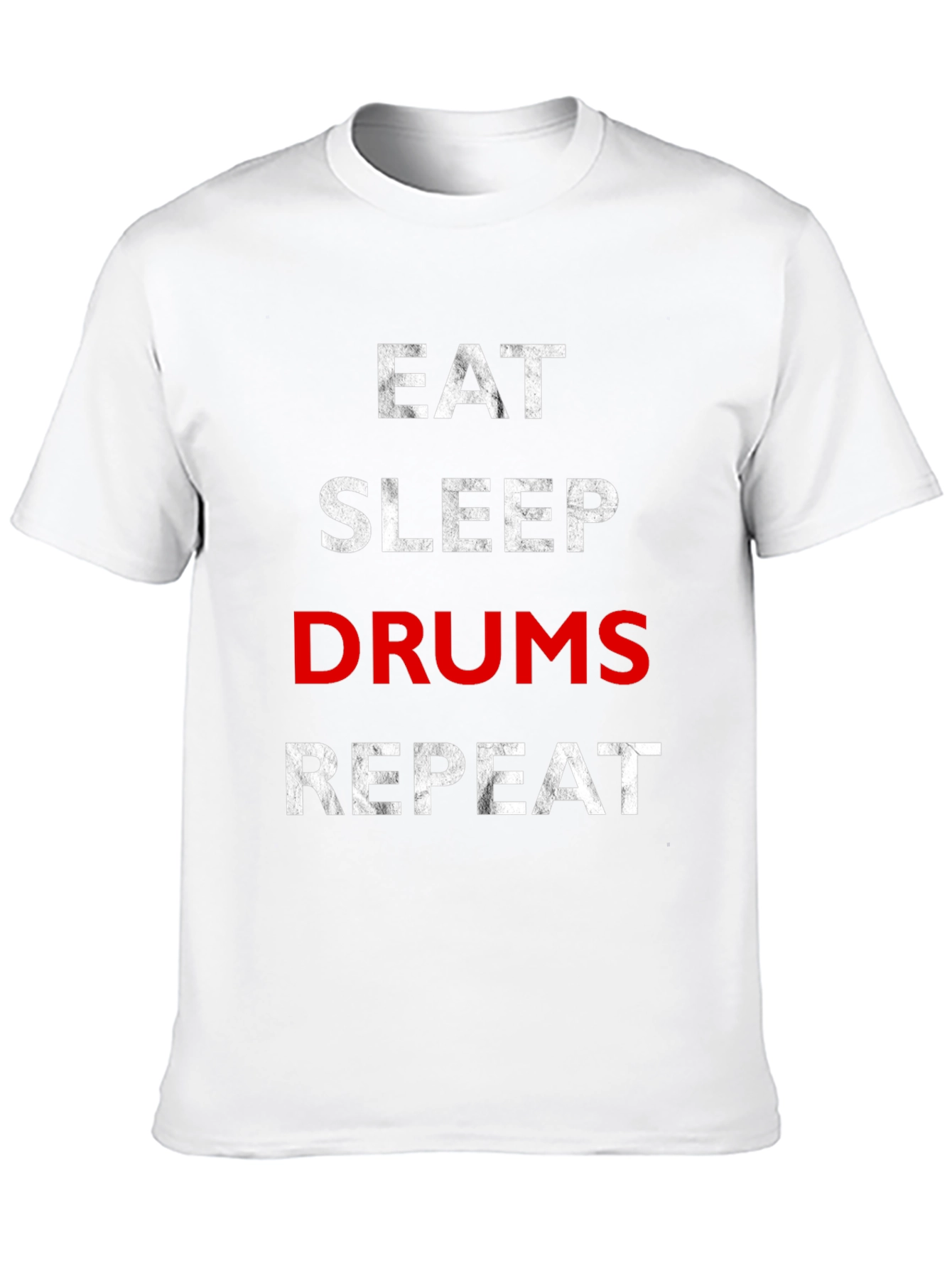 Eat Sleep Drums Repeat Graphic T-Shirt