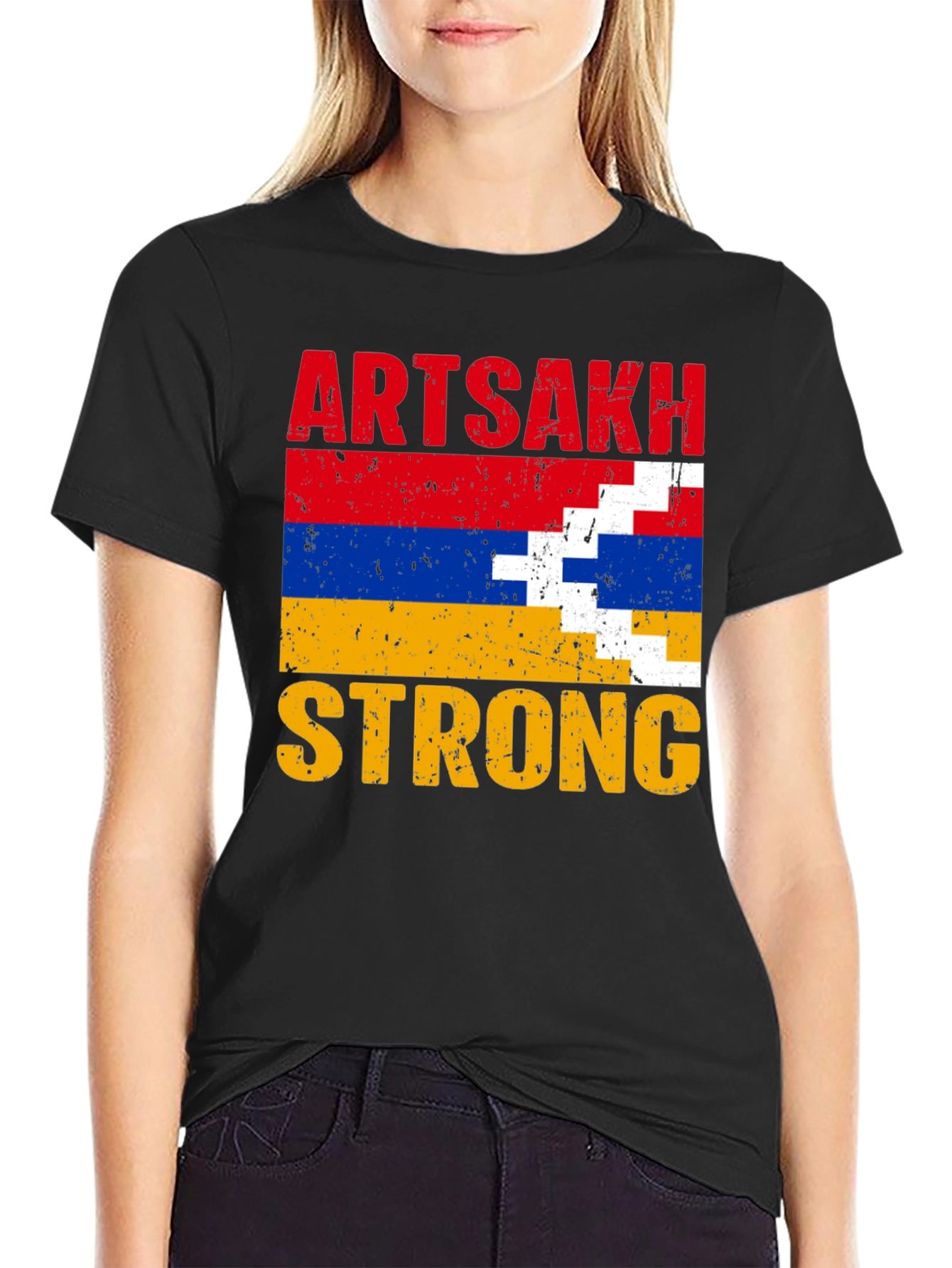 Artsakh Strong T-Shirt Patriotic Pride Tee