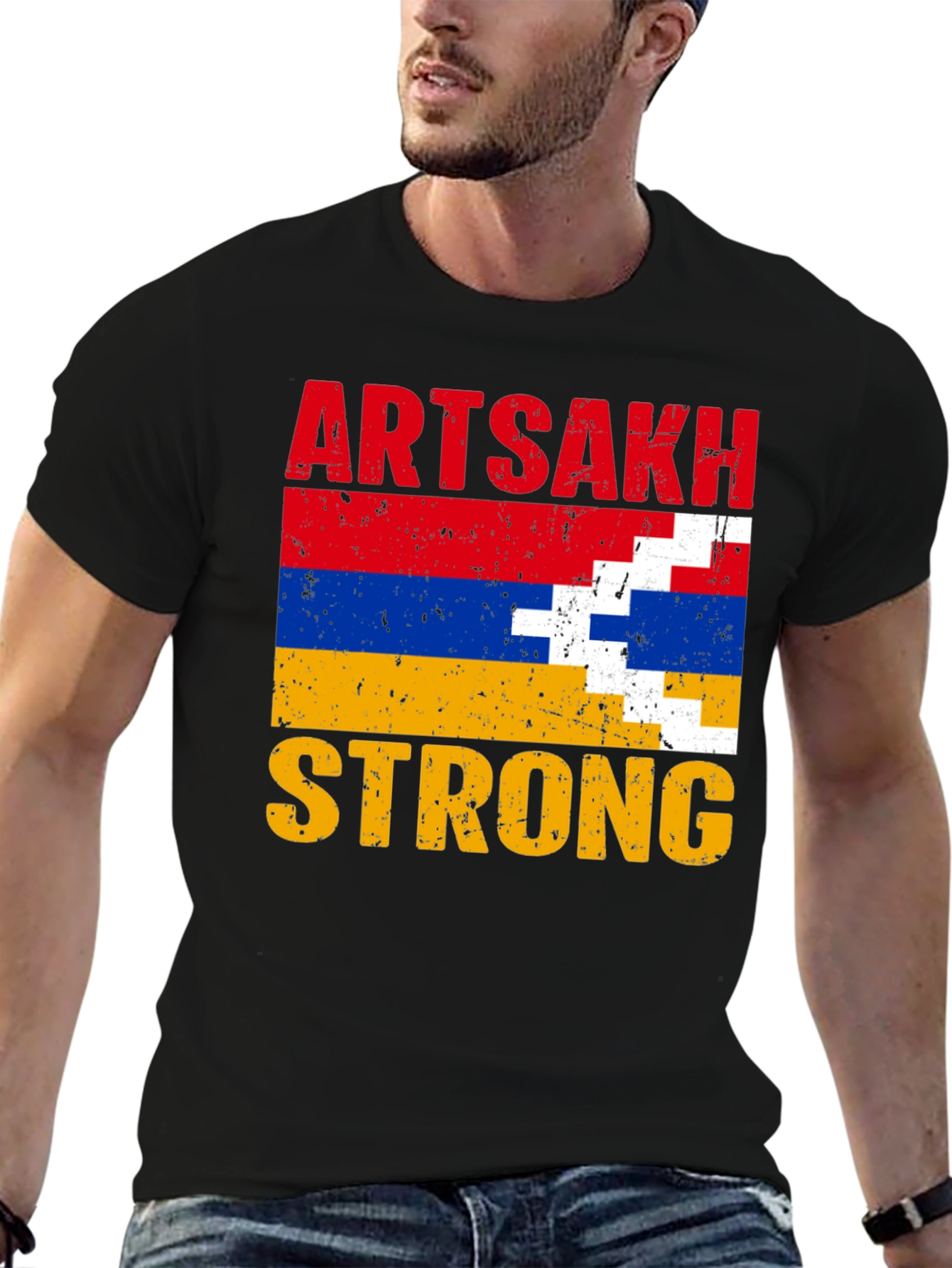 Artsakh Strong T-Shirt Patriotic Pride Tee