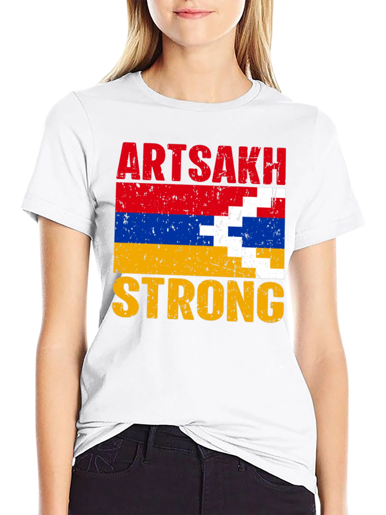 Artsakh Strong T-Shirt Patriotic Pride Tee