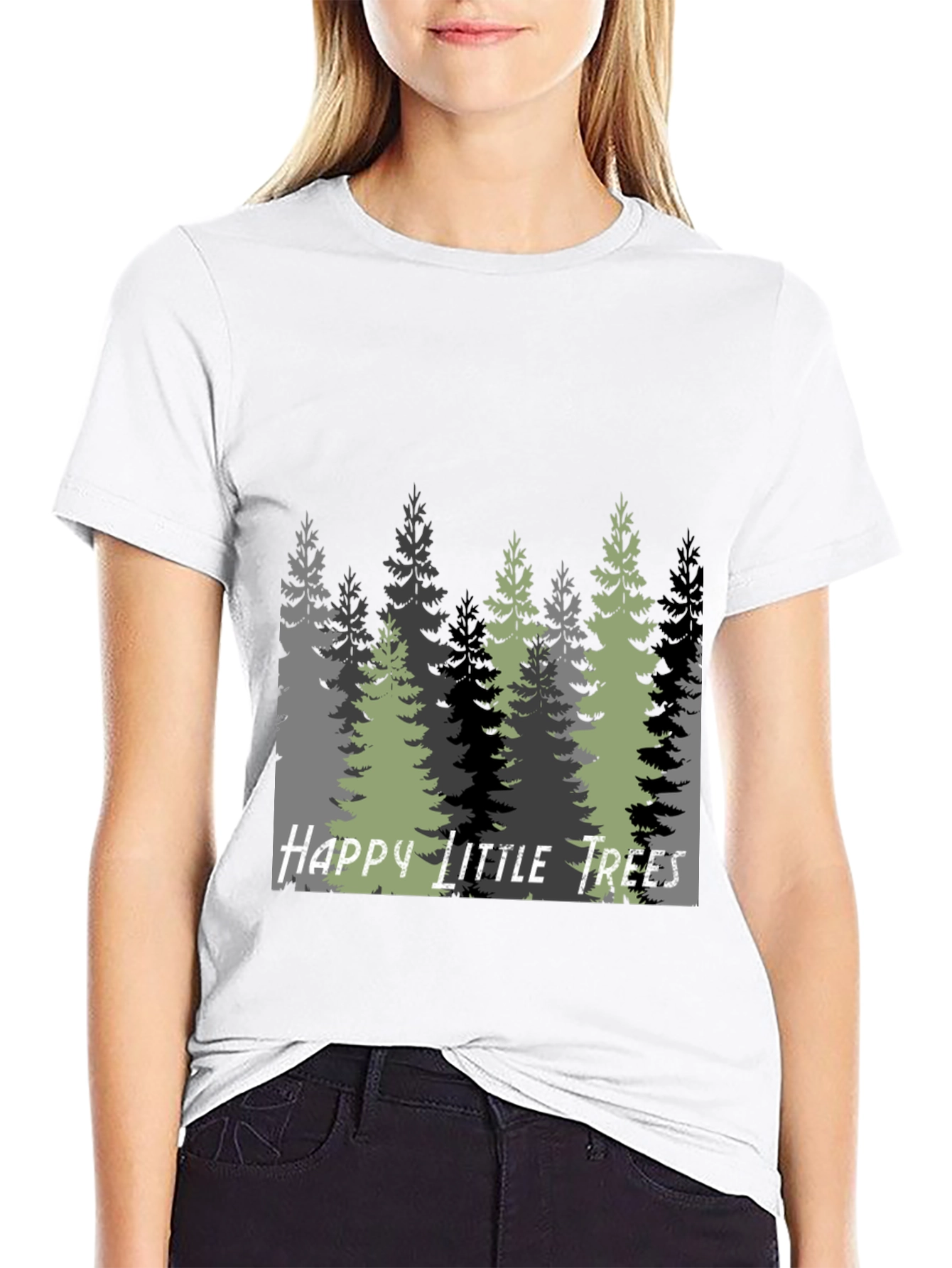 Happy Little Trees Graphic Tee