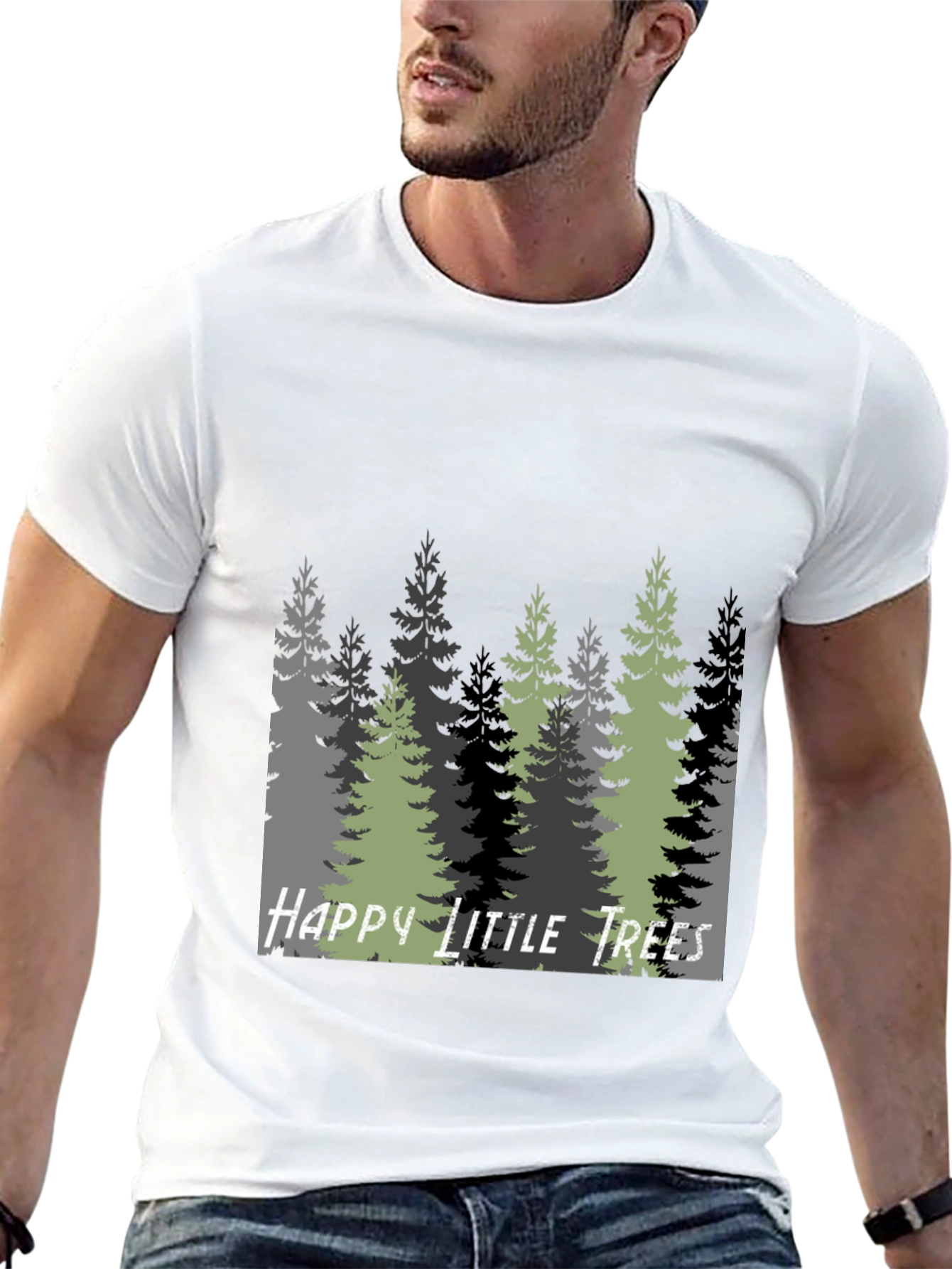 Happy Little Trees Graphic Tee