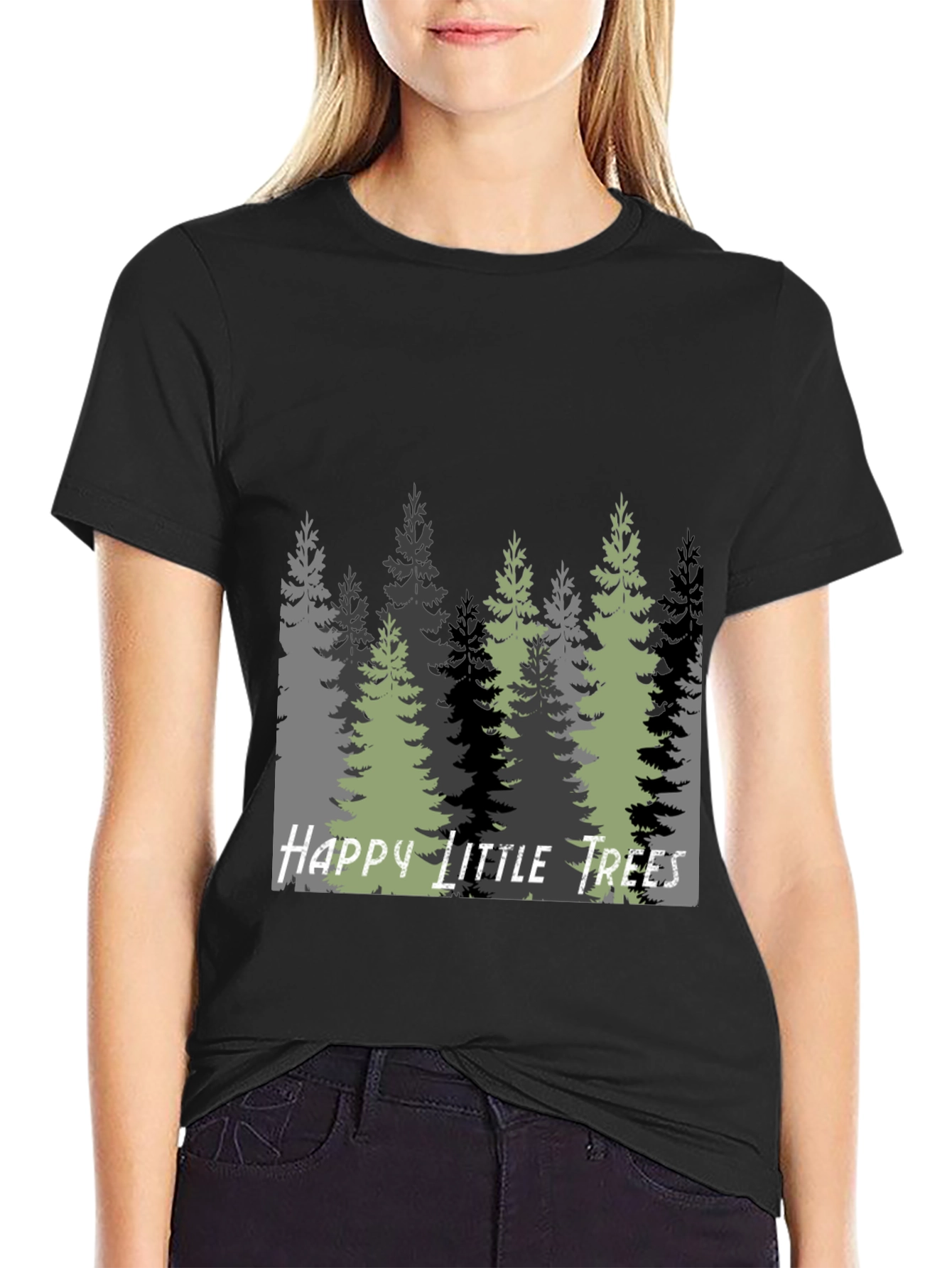 Happy Little Trees Graphic Tee
