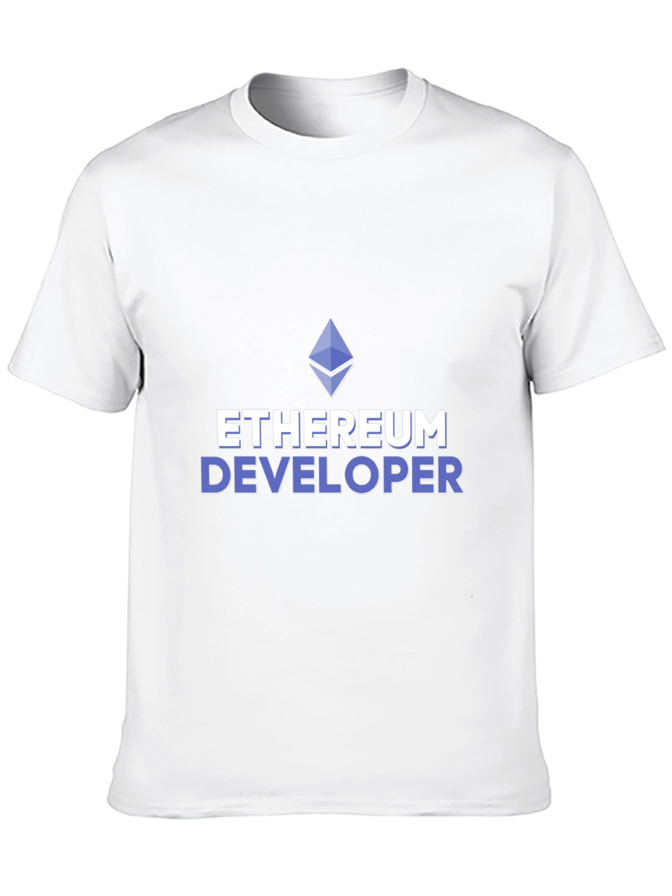 Ethereum Developer Black T-Shirt | Crypto Fan Tee